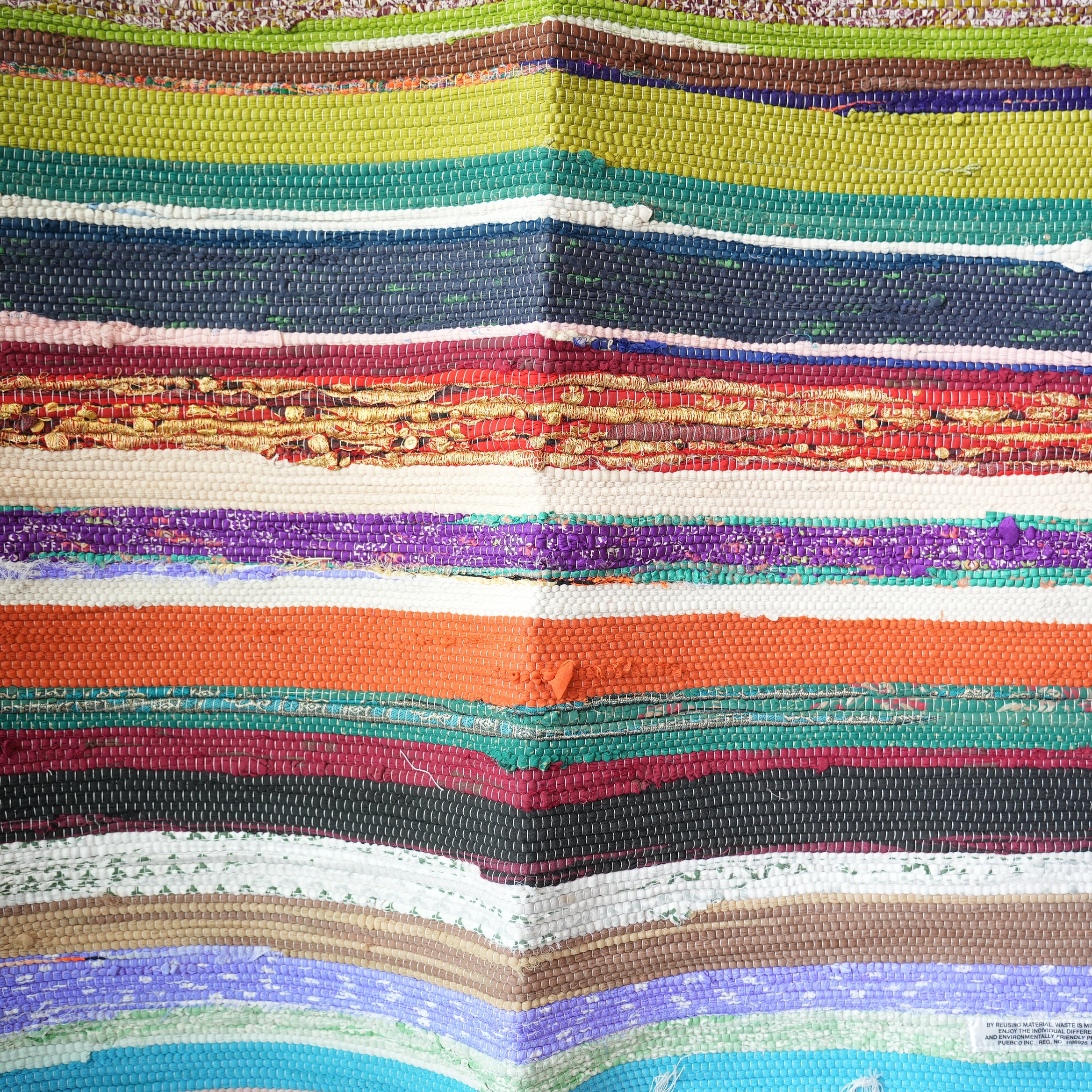 SCRAP FABRIC RUG A