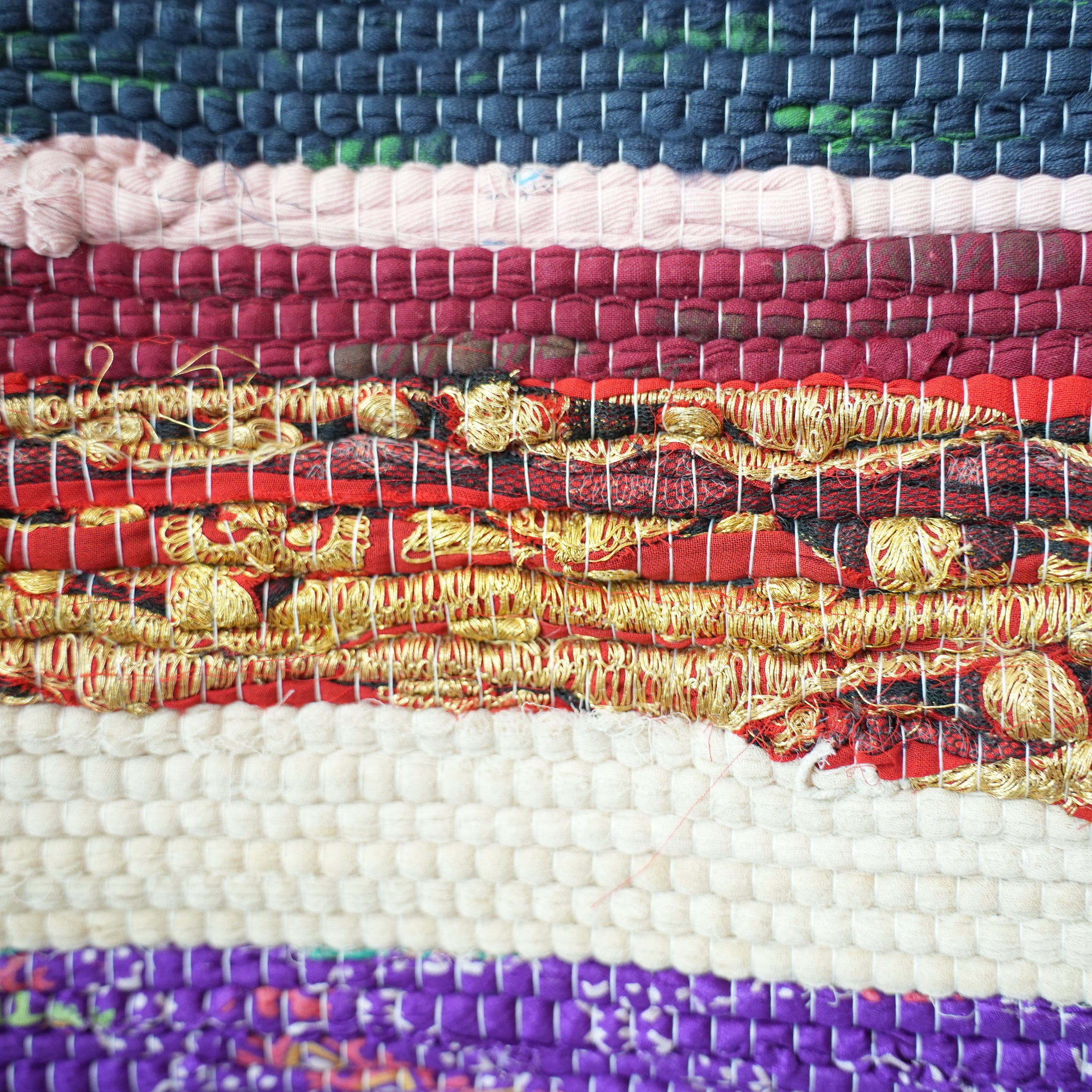 SCRAP FABRIC RUG A