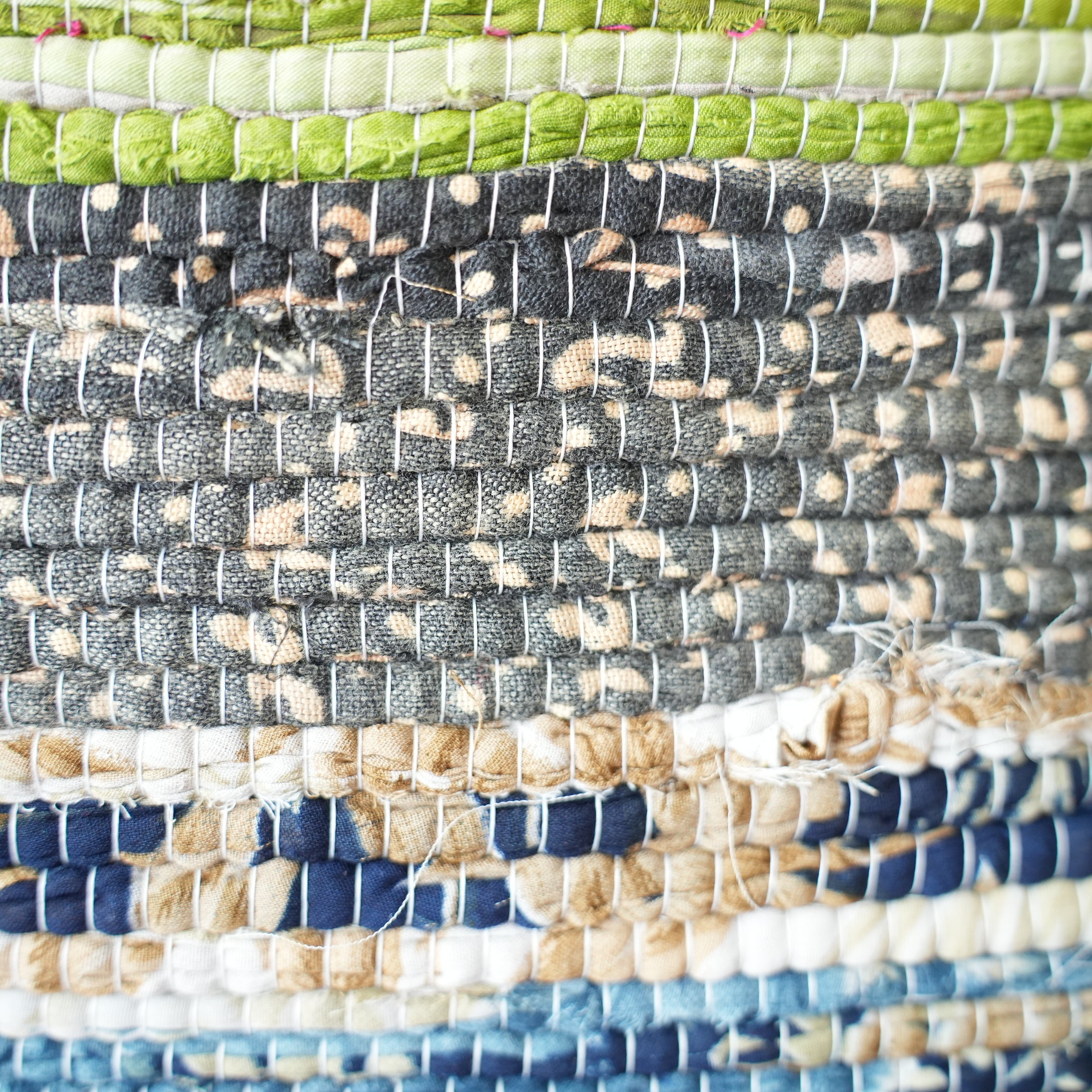SCRAP FABRIC RUG A