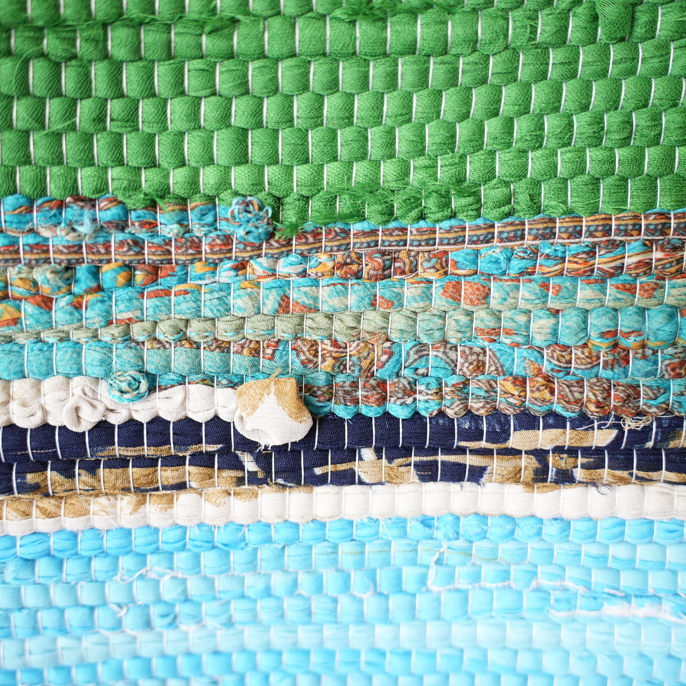 SCRAP FABRIC RUG A