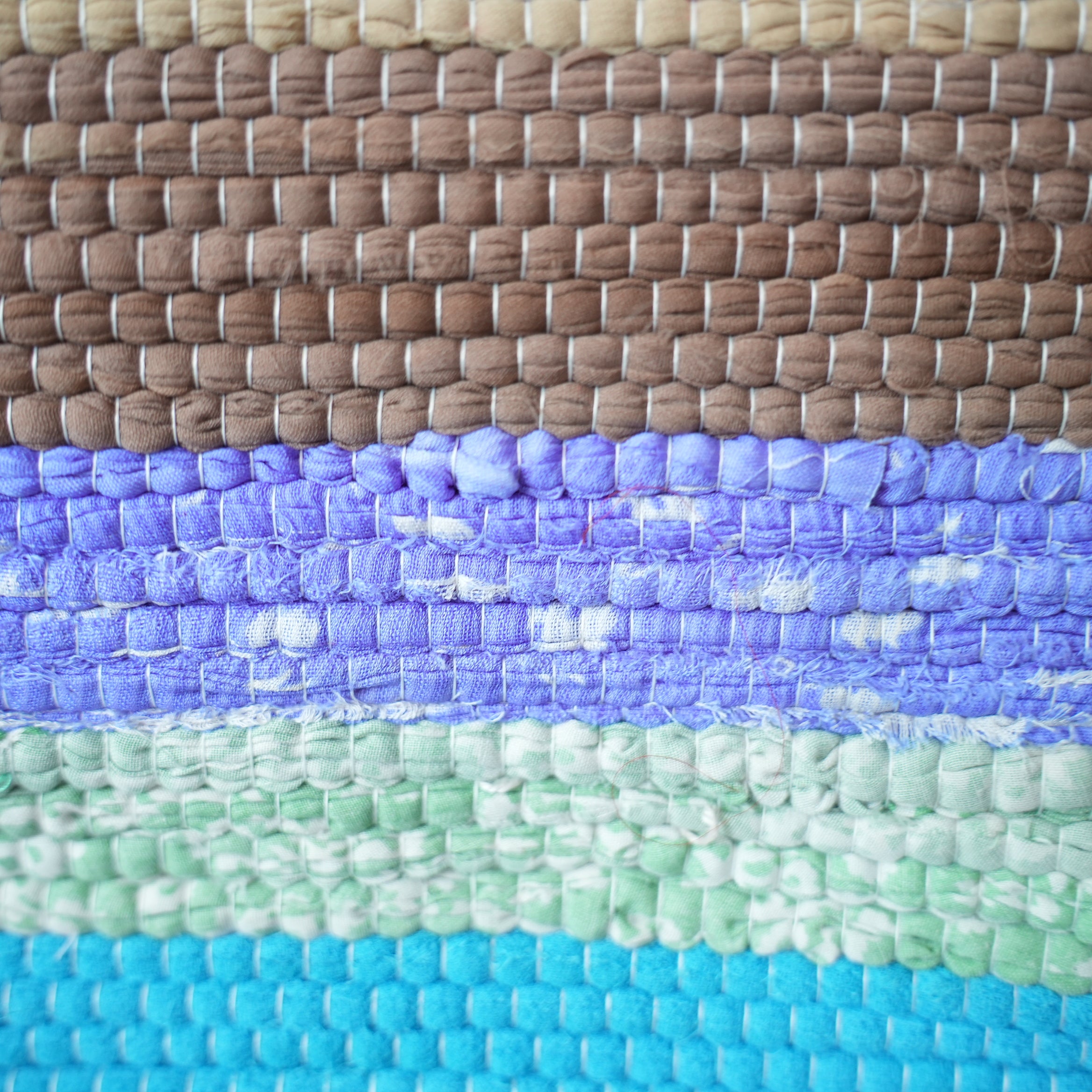SCRAP FABRIC RUG A