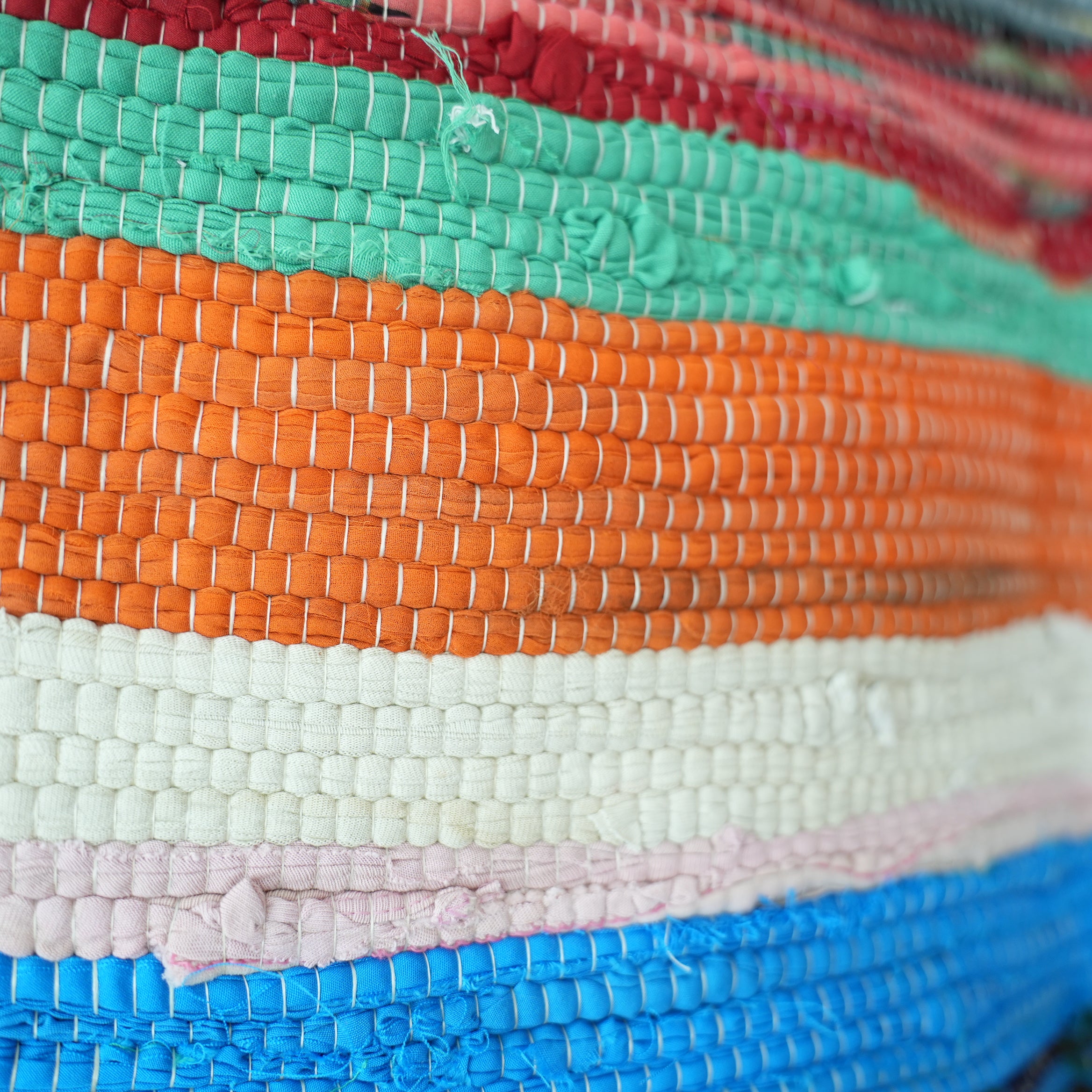 SCRAP FABRIC RUG B