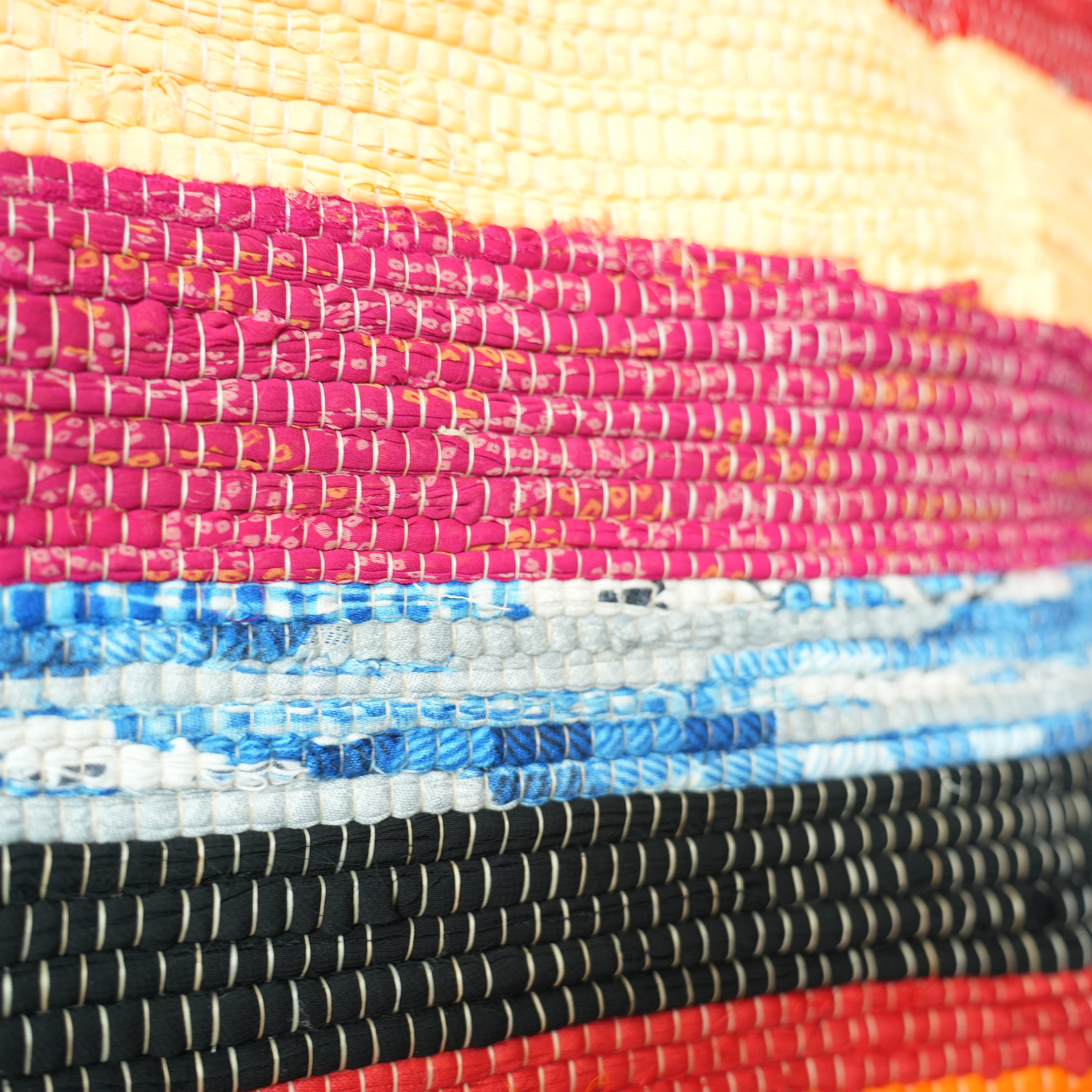 SCRAP FABRIC RUG B