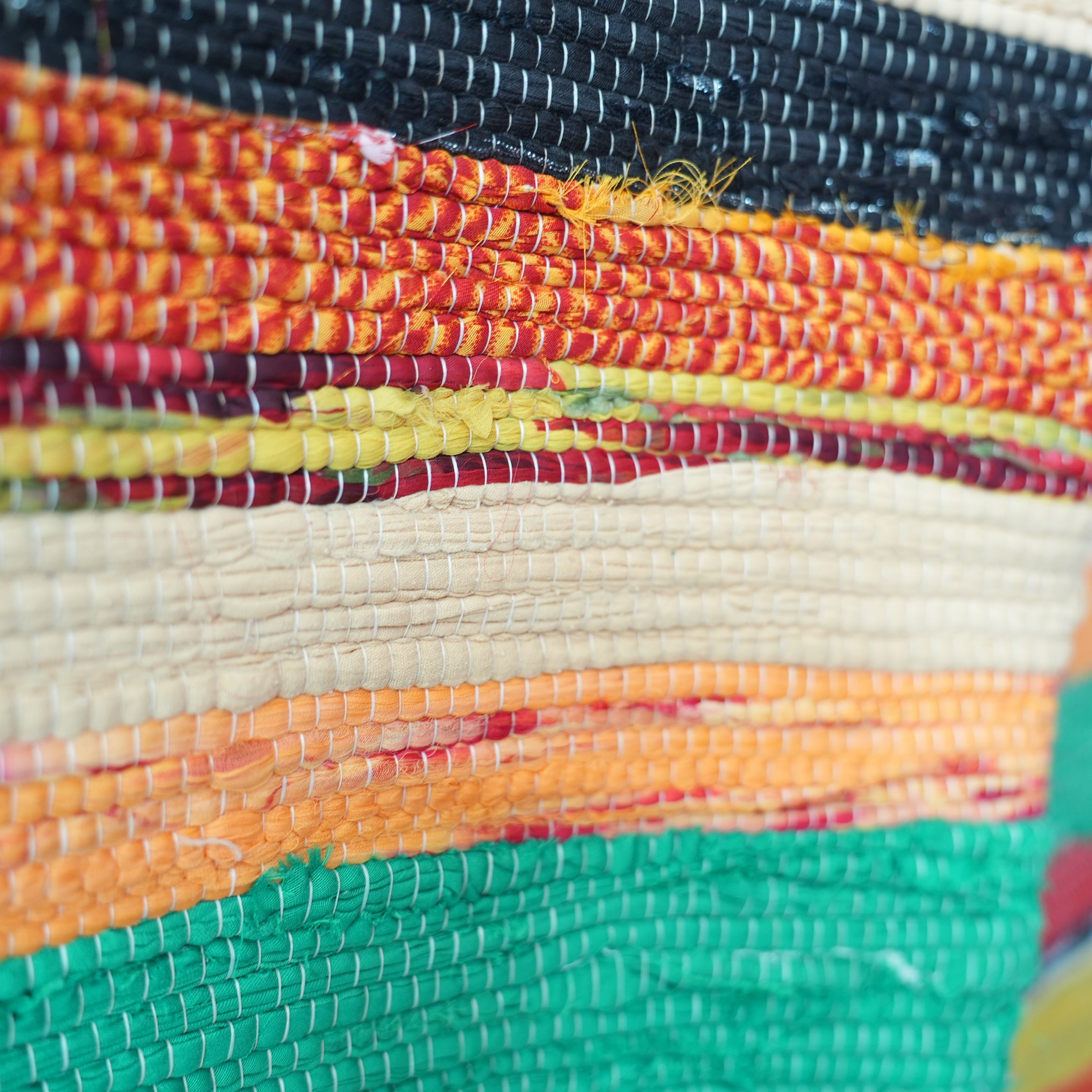 SCRAP FABRIC RUG B