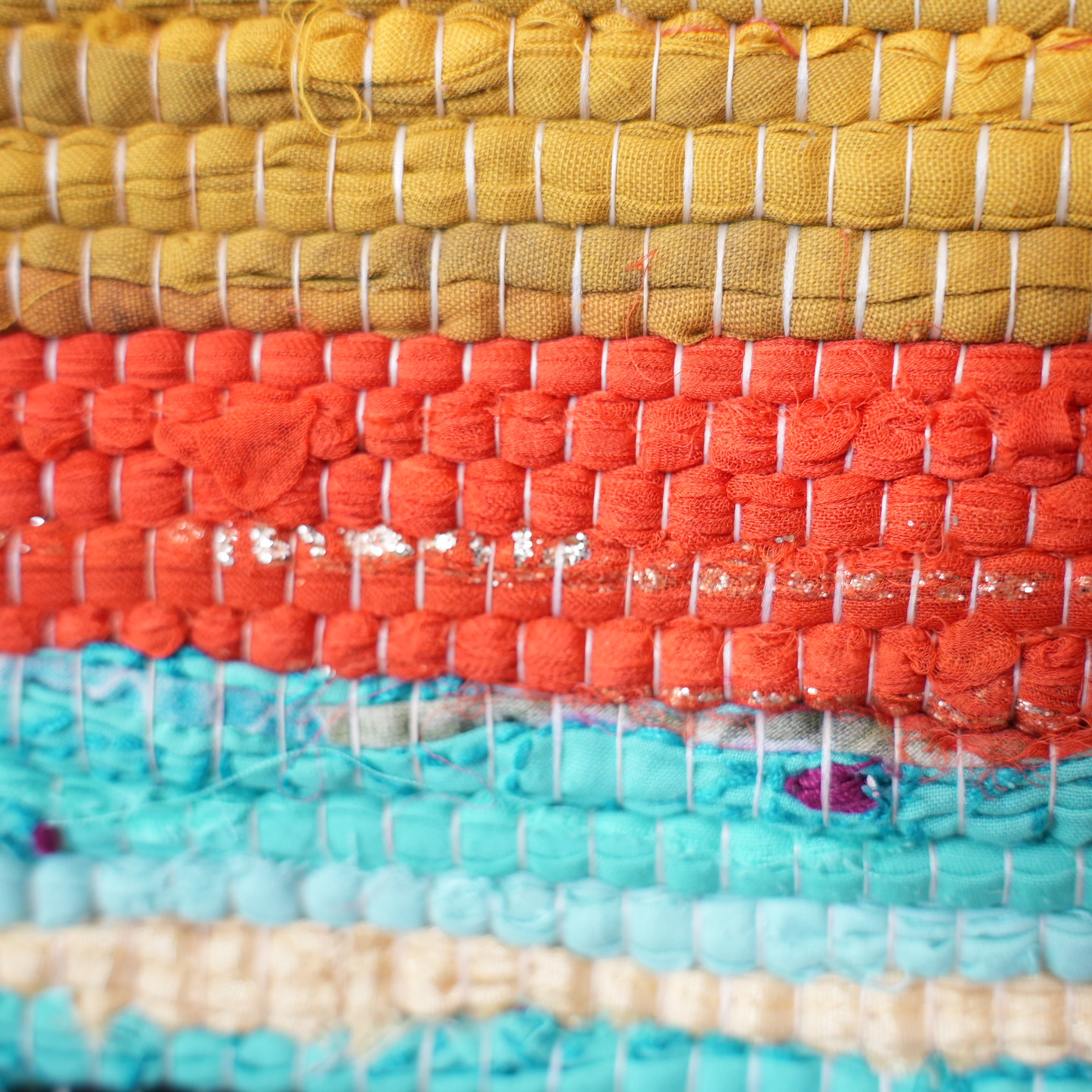 SCRAP FABRIC RUG B