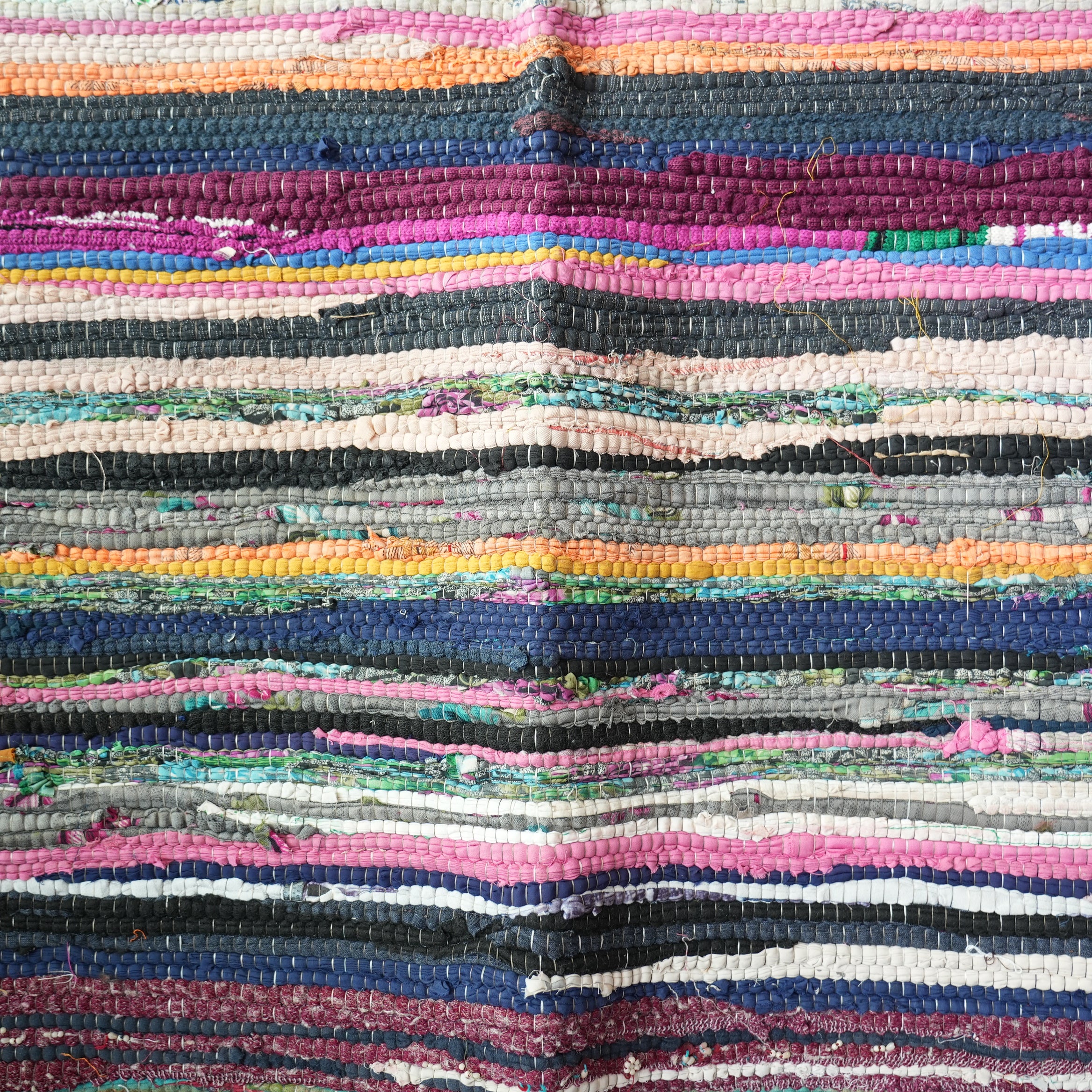 SCRAP FABRIC RUG C
