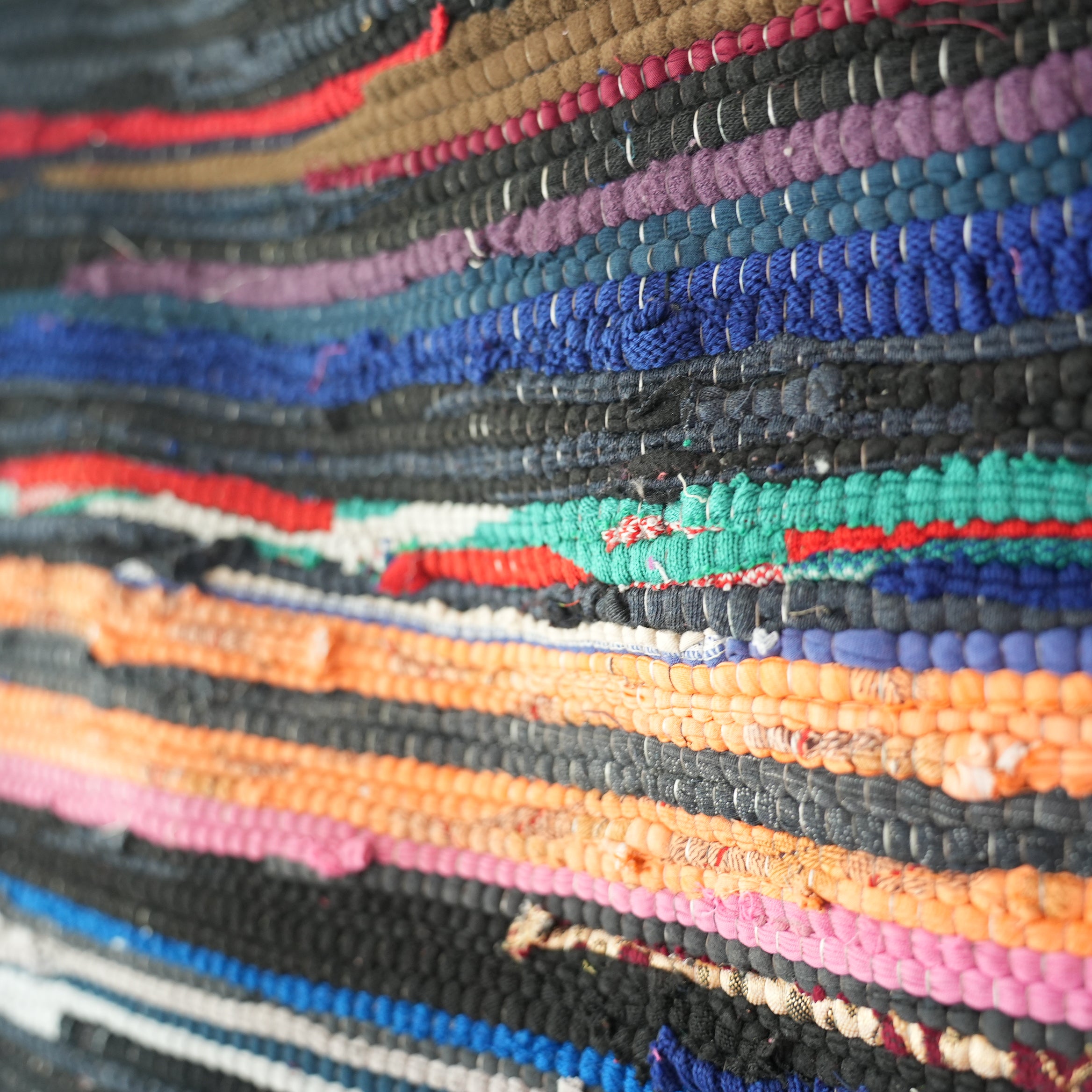 SCRAP FABRIC RUG C