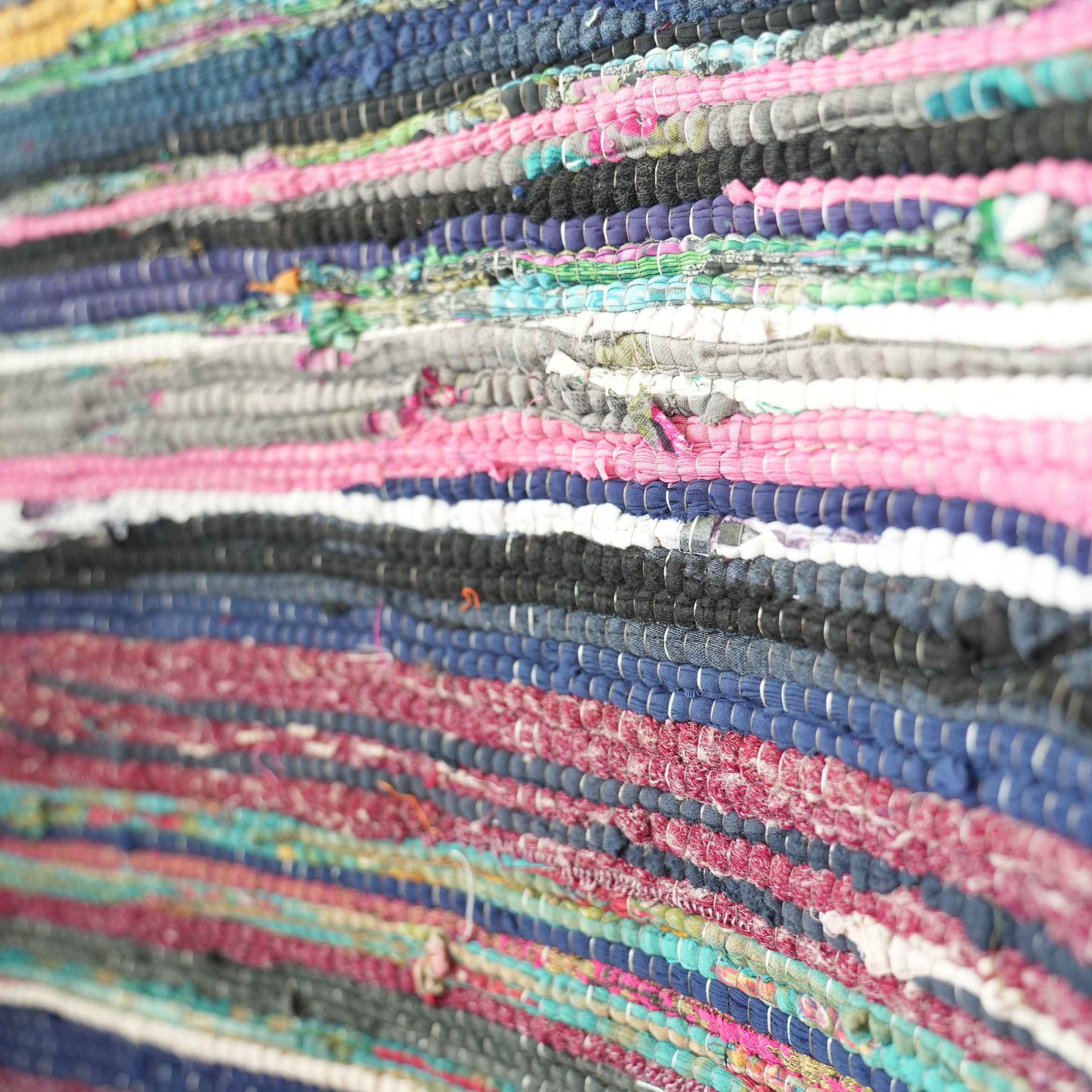 SCRAP FABRIC RUG C