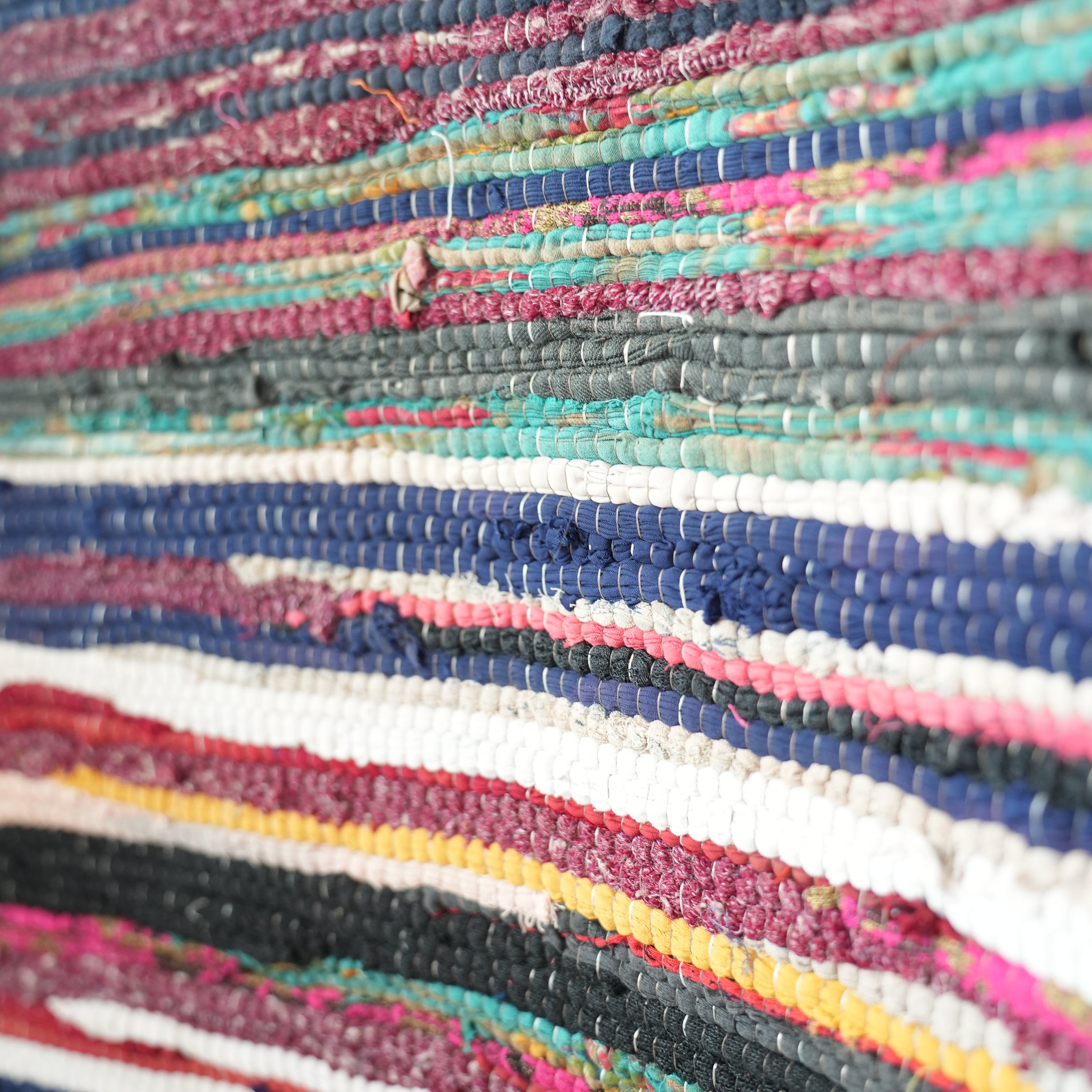 SCRAP FABRIC RUG C
