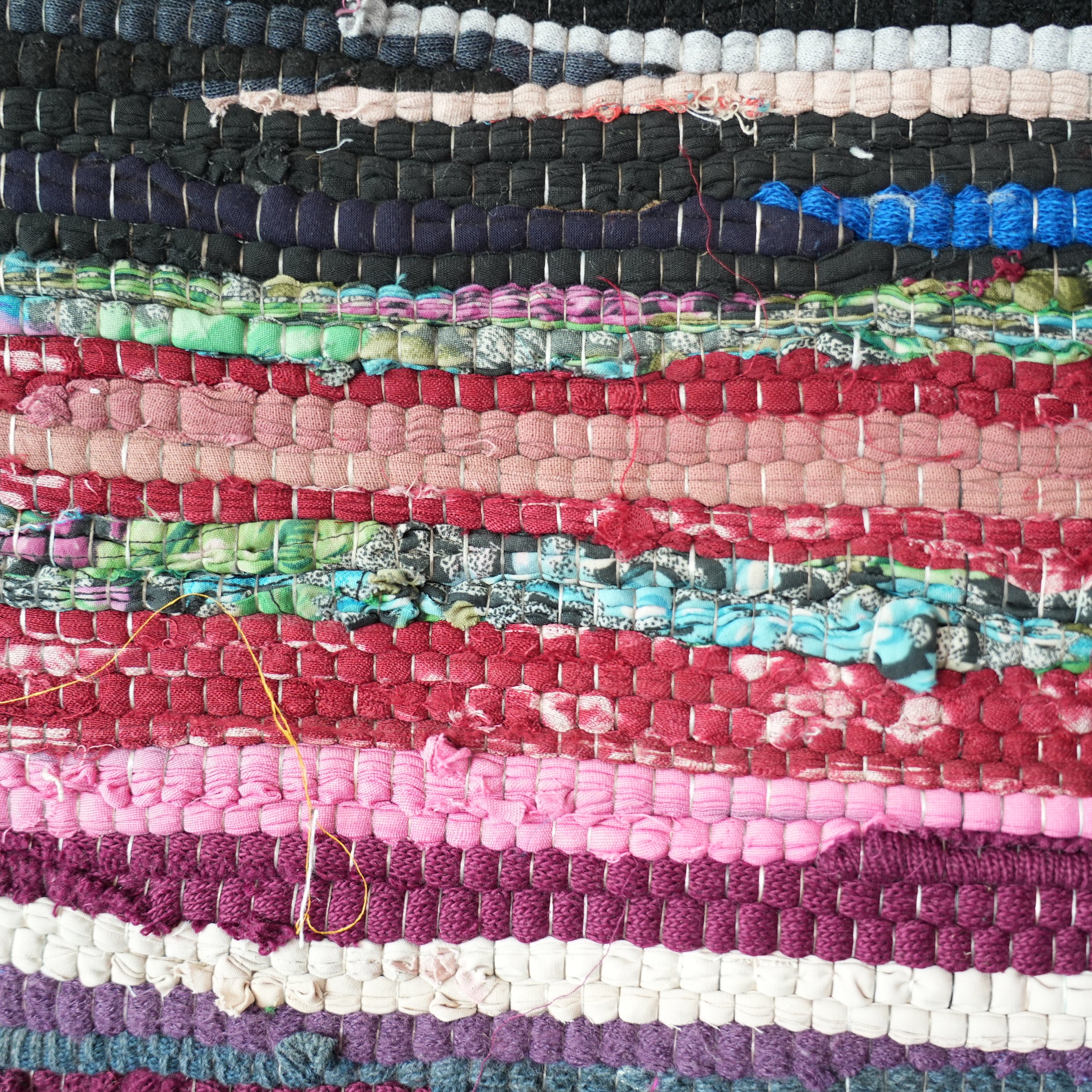 SCRAP FABRIC RUG C