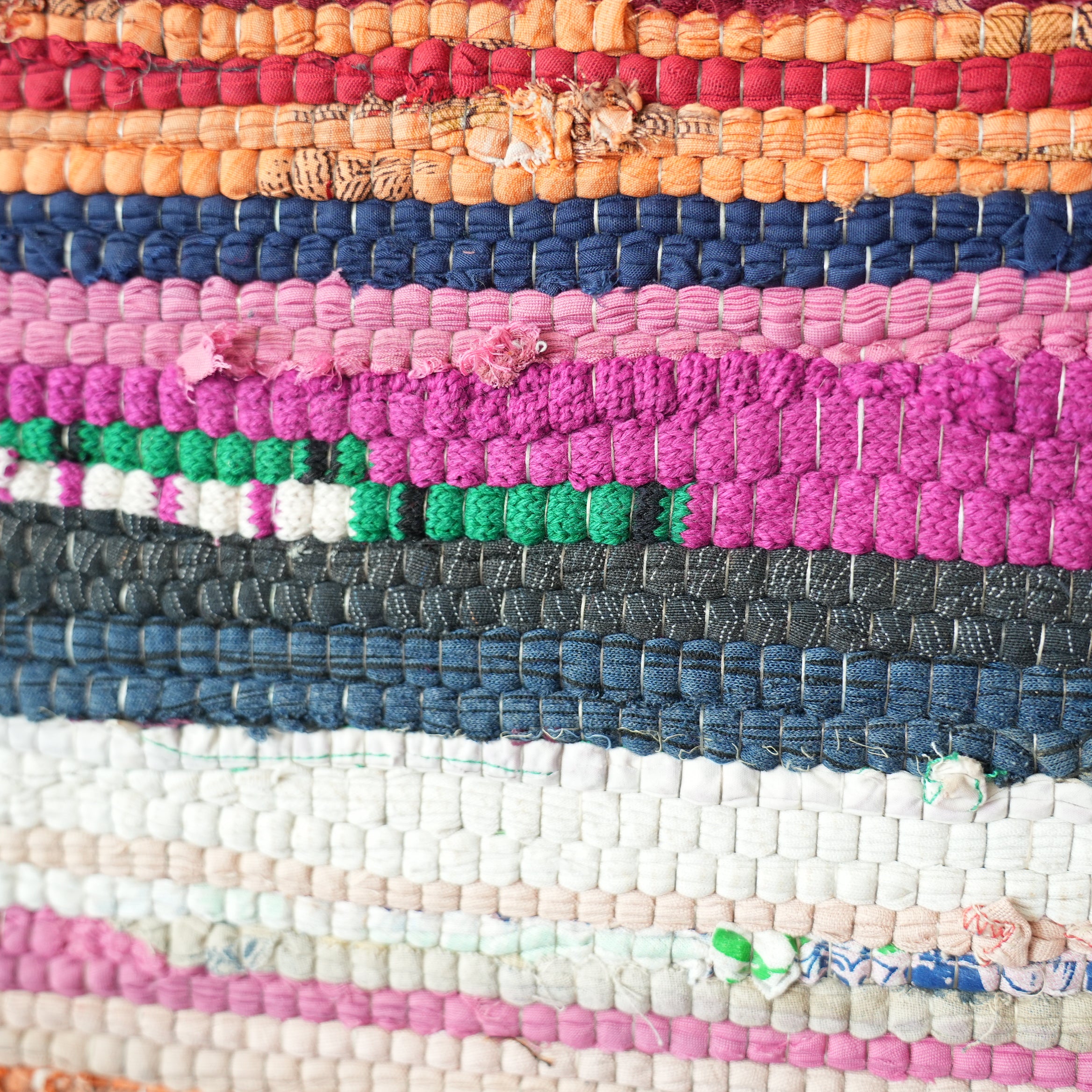SCRAP FABRIC RUG C