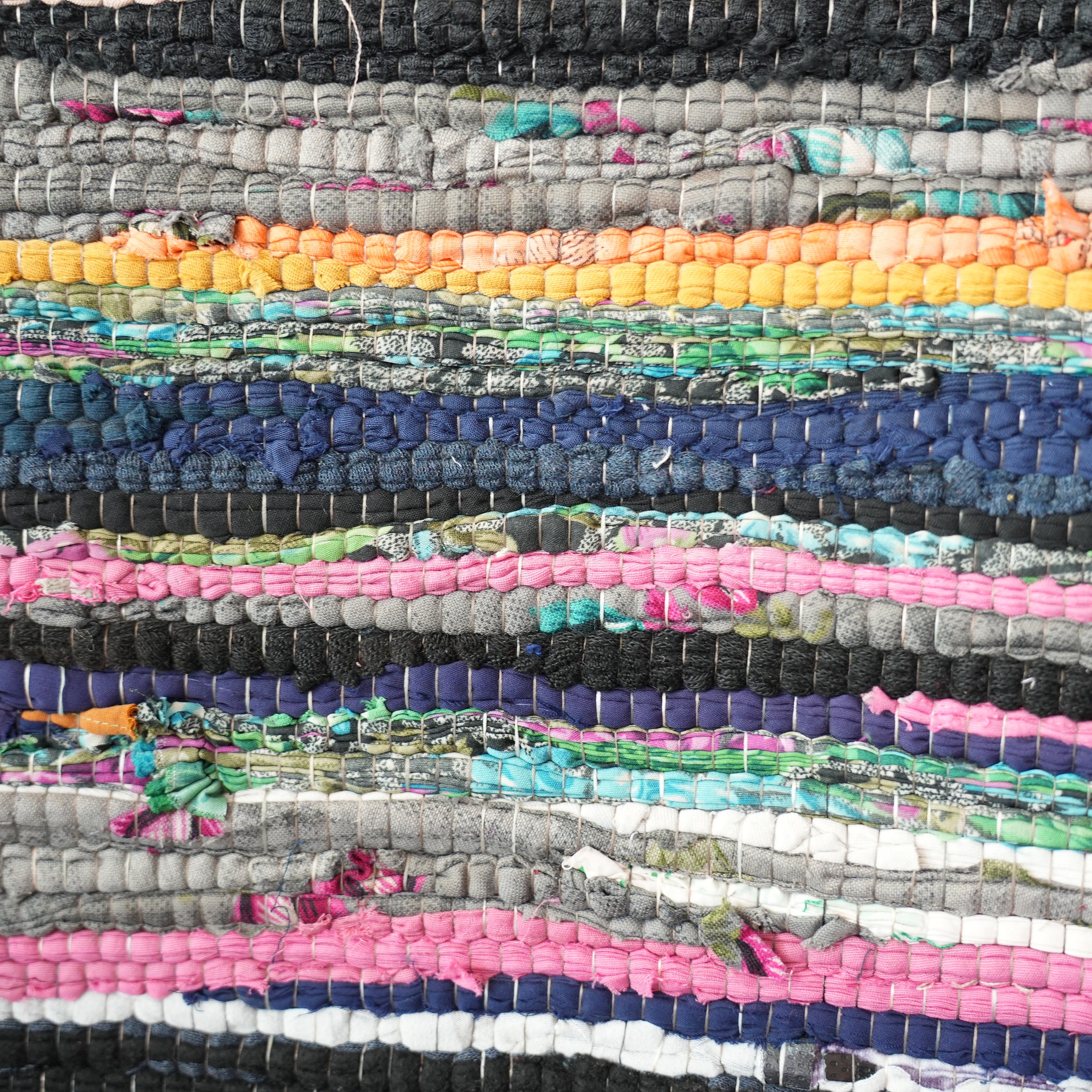 SCRAP FABRIC RUG C
