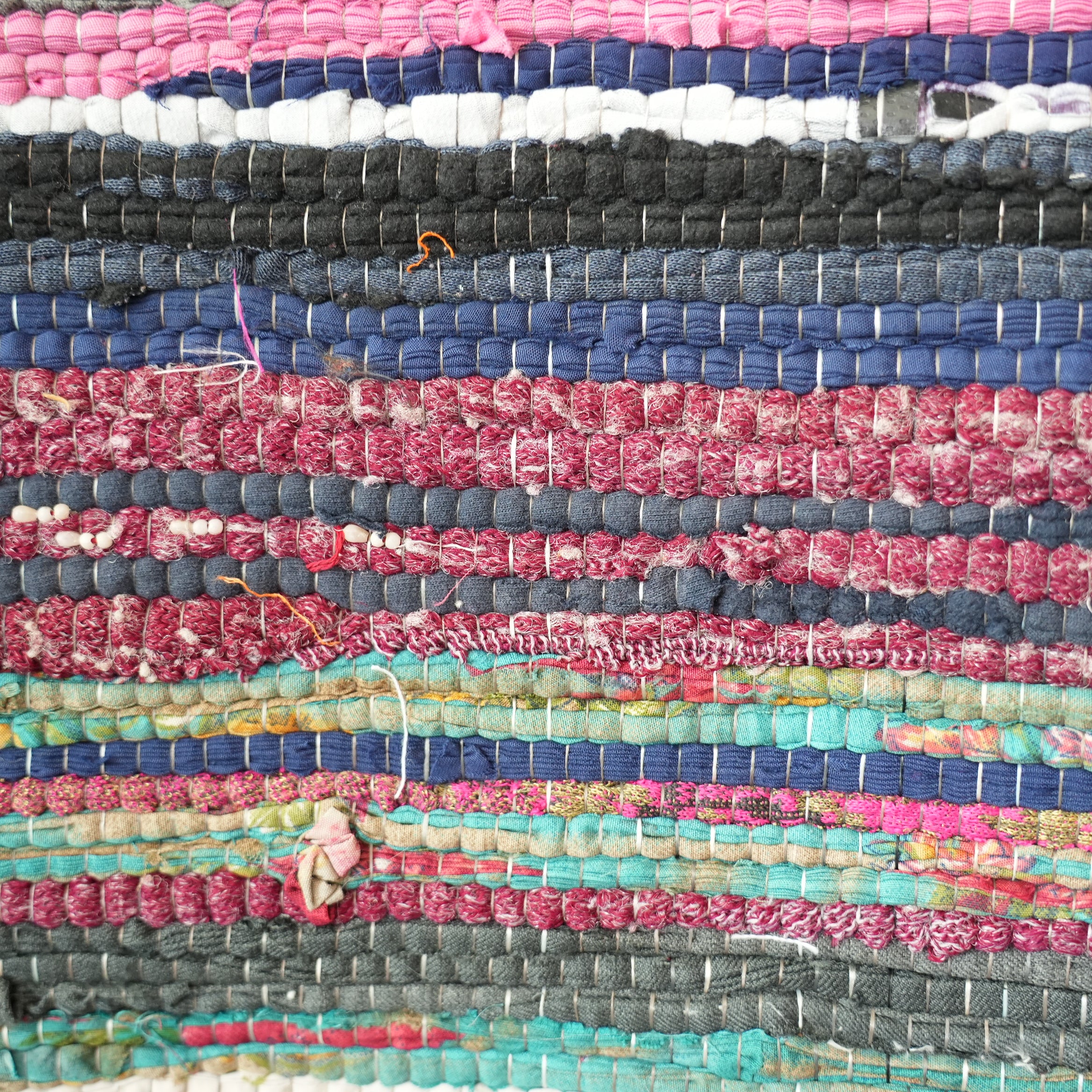SCRAP FABRIC RUG C