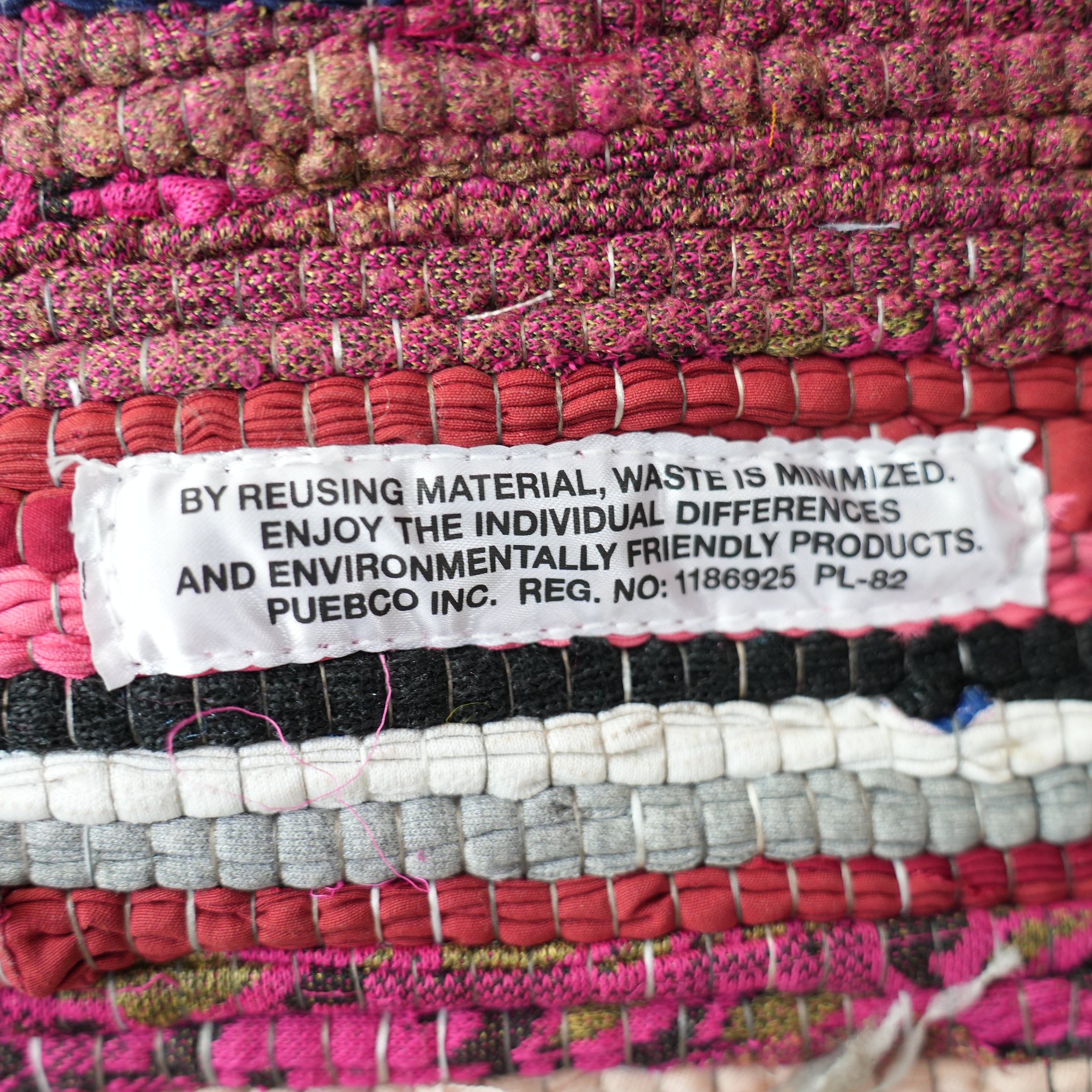 SCRAP FABRIC RUG C