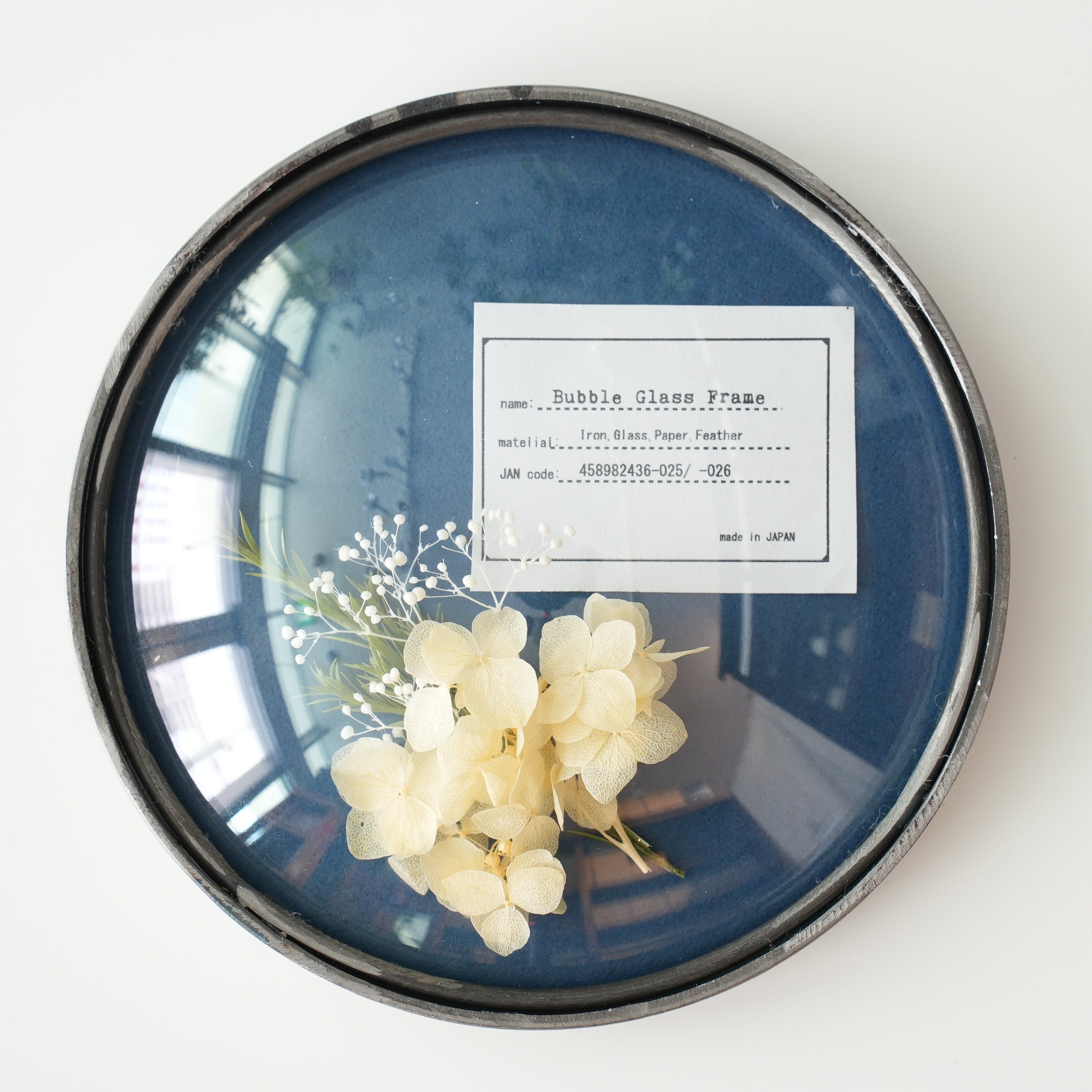Bubble Glass Frame S Yellow