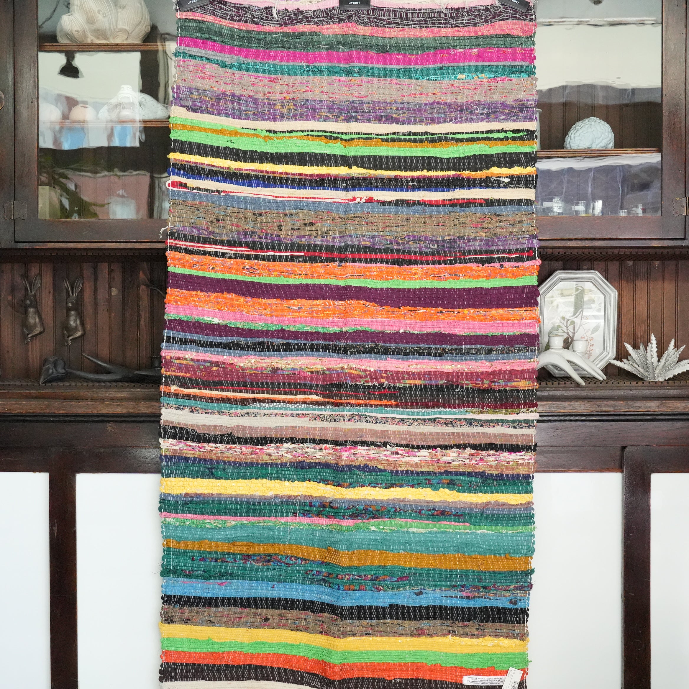 SCRAP FABRIC RUG F