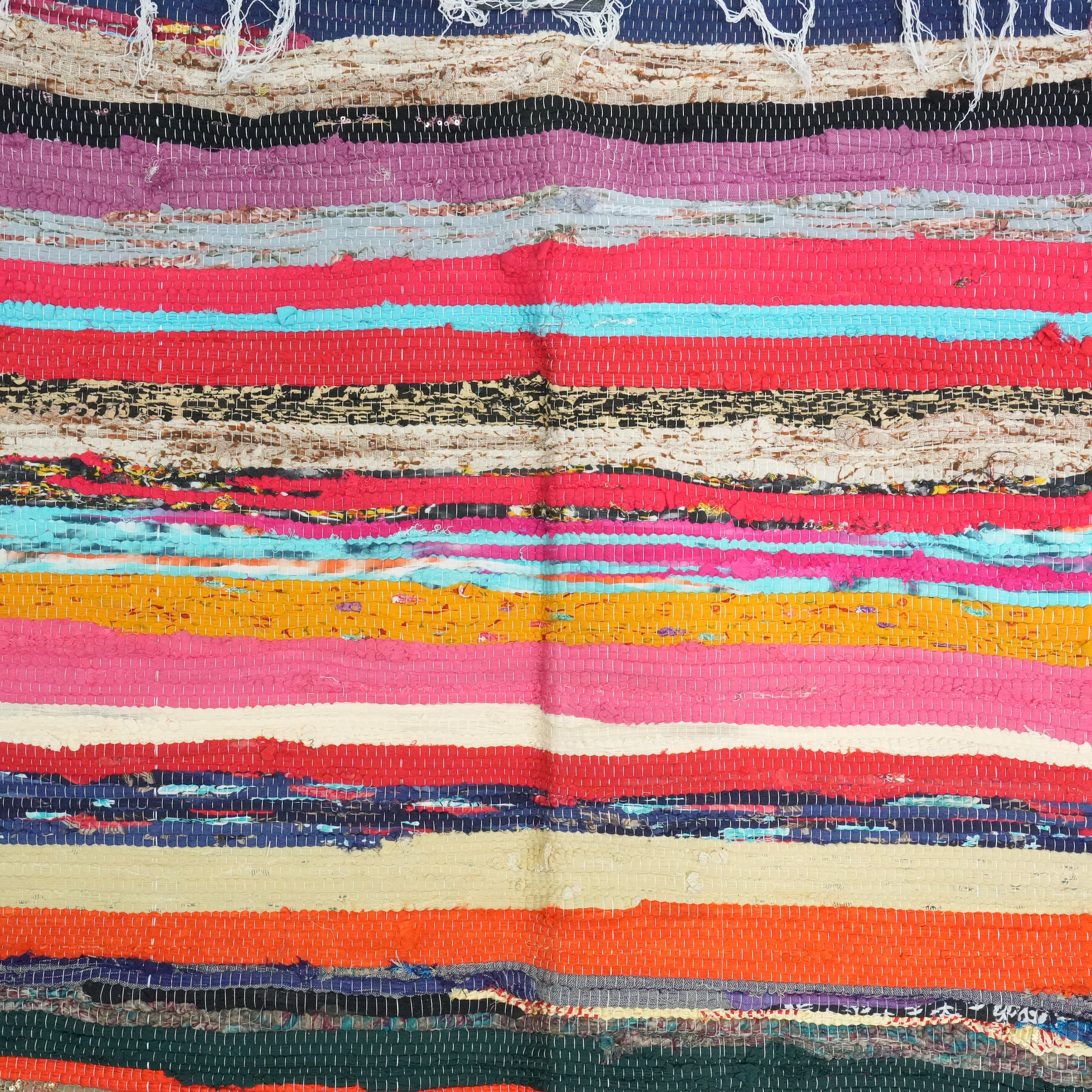 SCRAP FABRIC RUG G