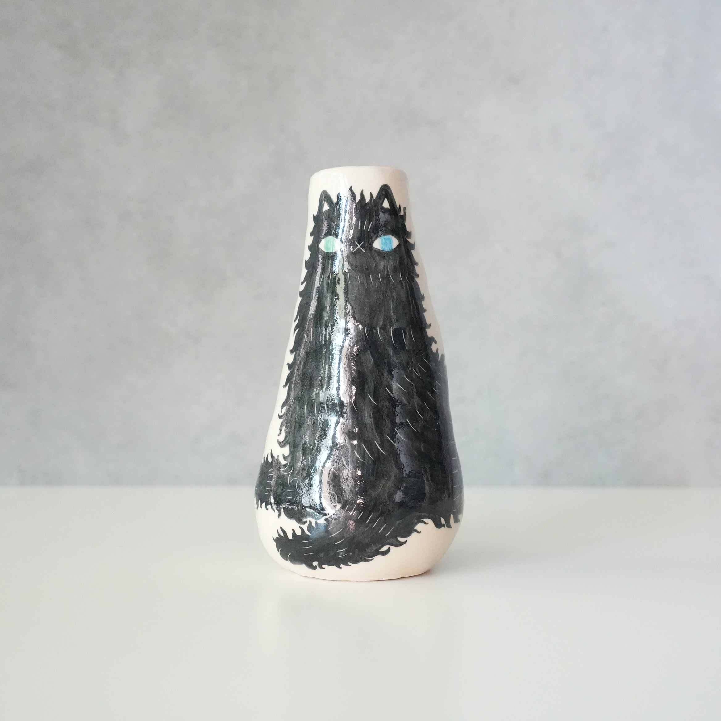 Cat Flower Vase　B
