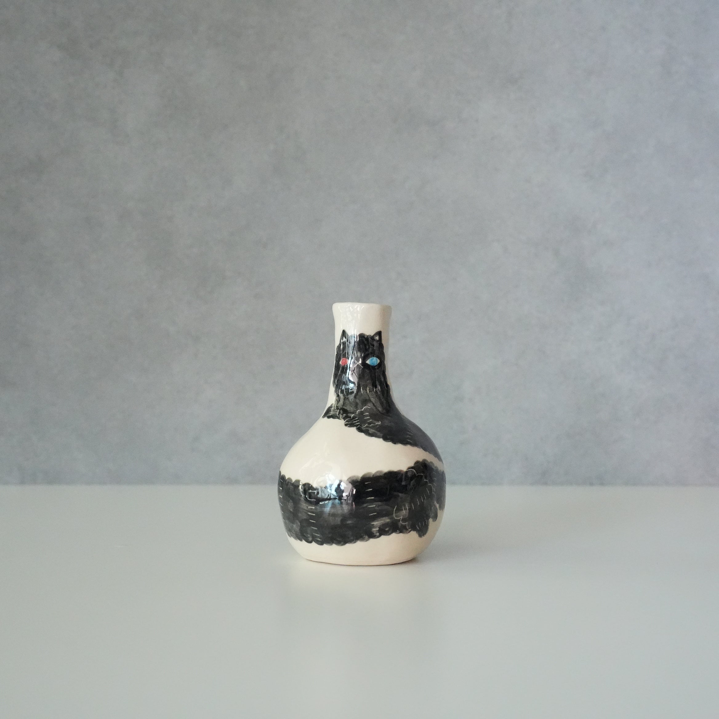 Cat Flower Vase　D