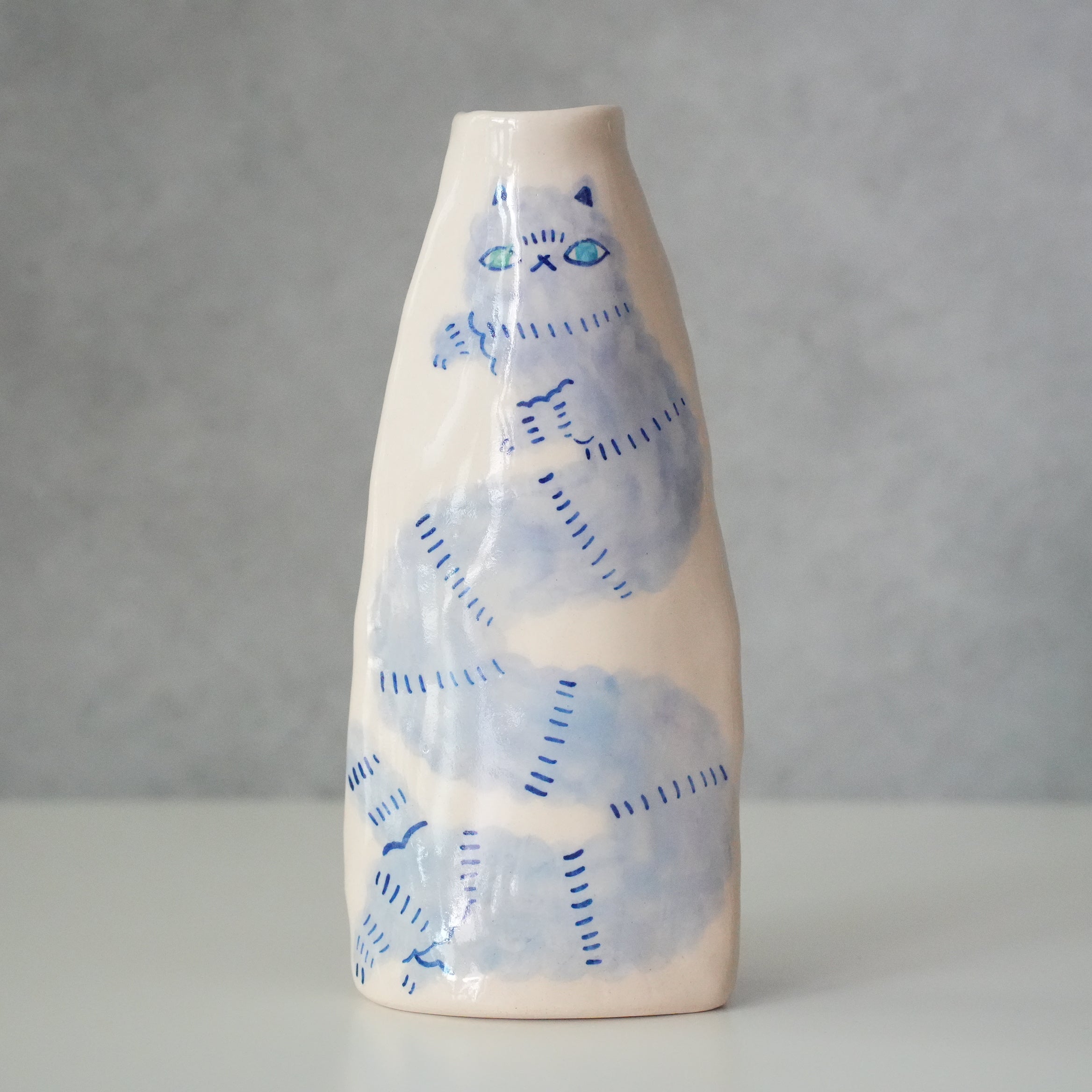 Cat Flower Vase　A