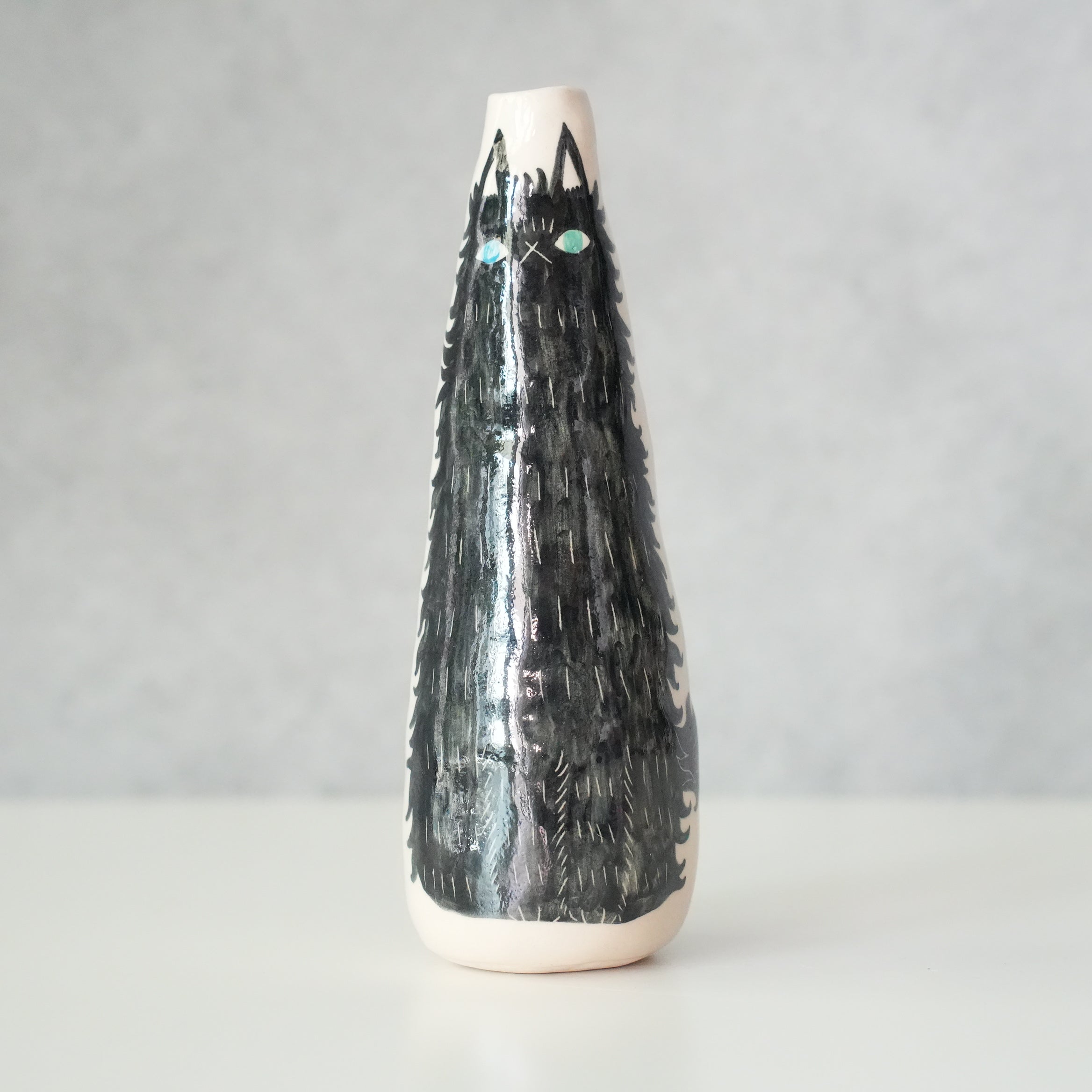 Cat Flower Vase　C