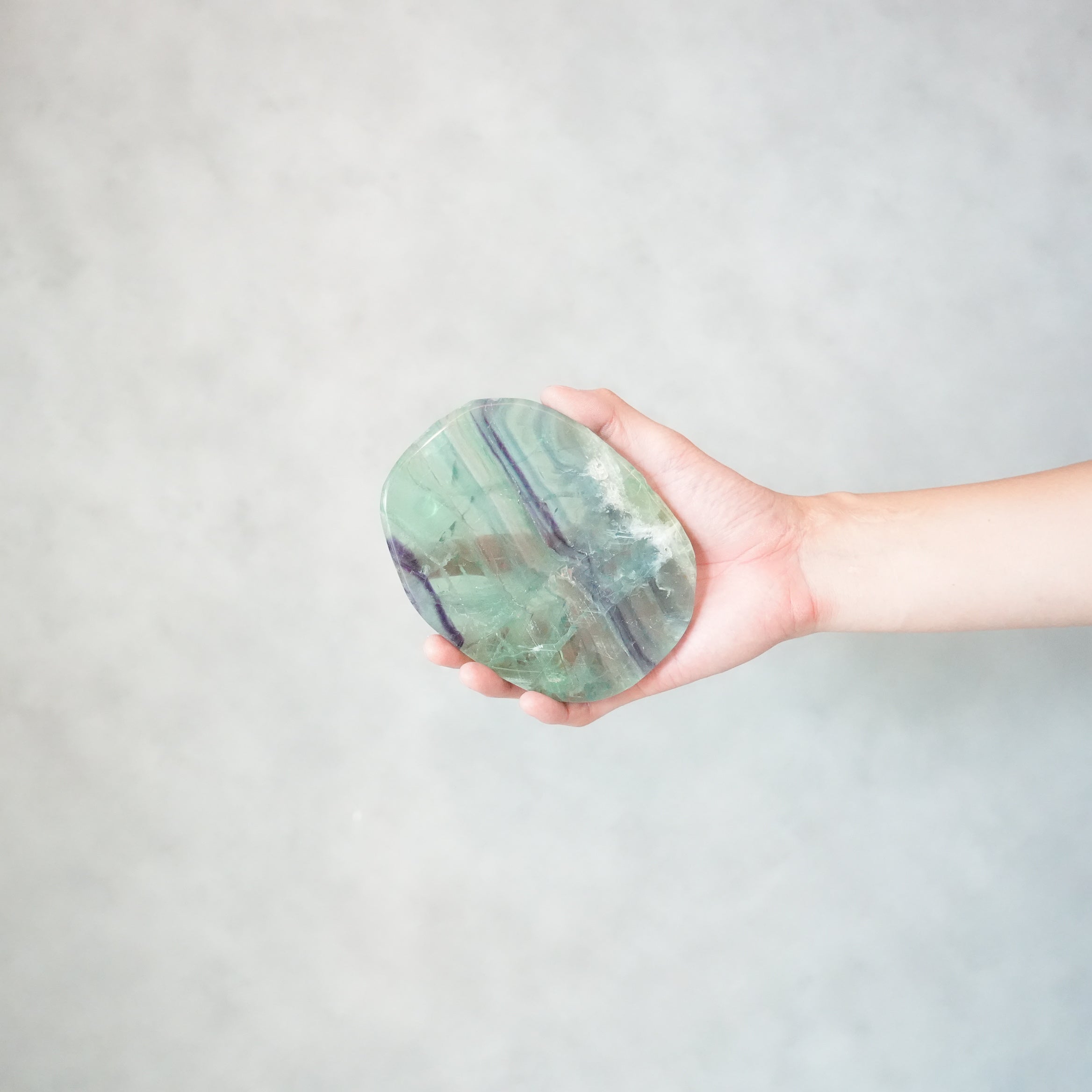 Crystal Plate　Fluorite