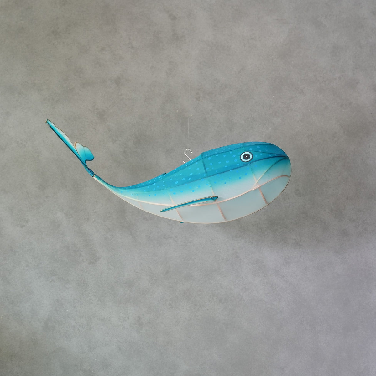 Bamboo Whale Lantern Pendant Light　S
