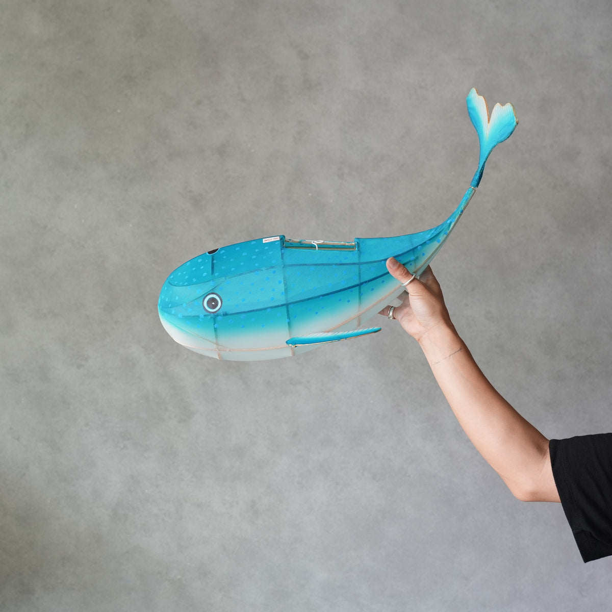 Bamboo Whale Lantern Pendant Light　S