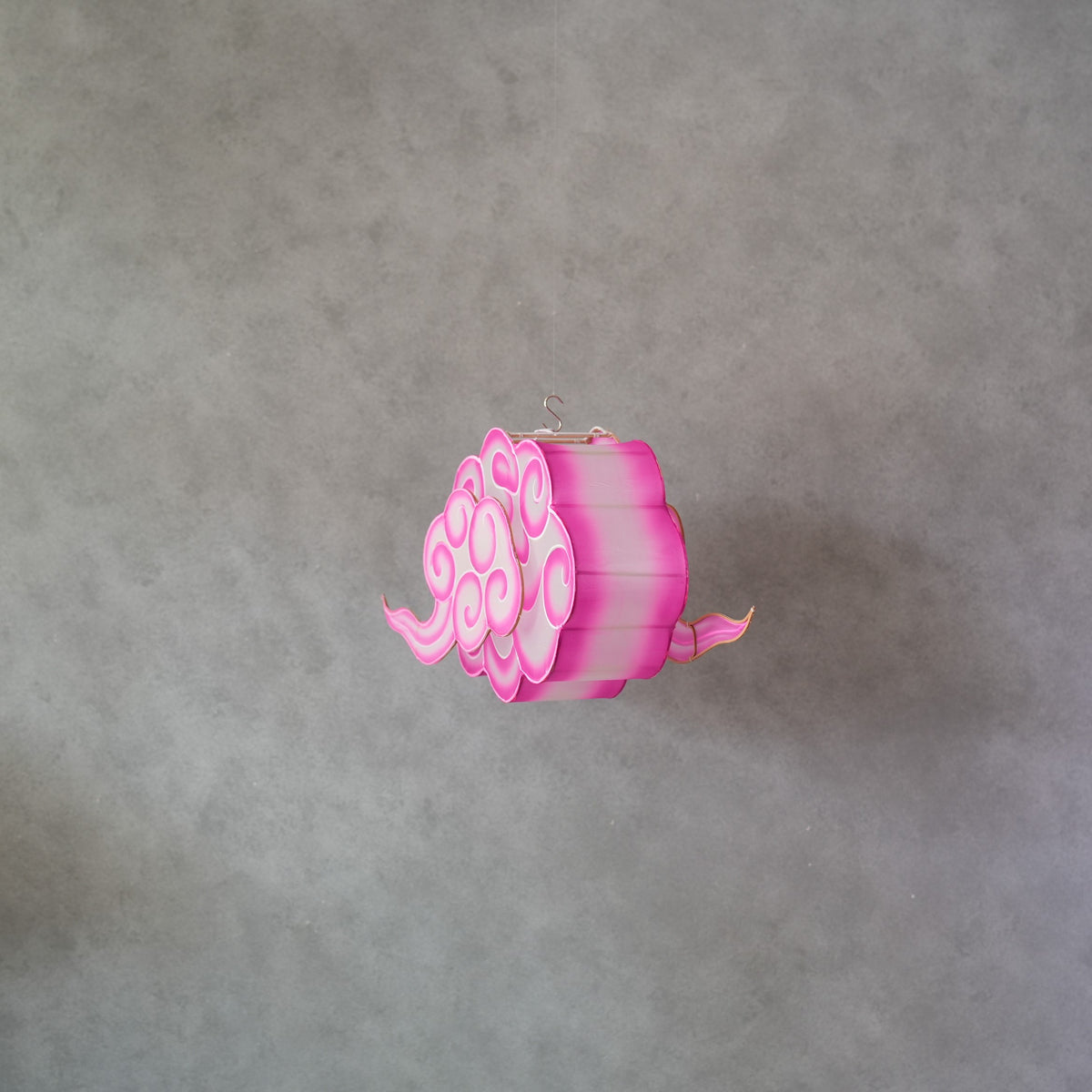 Bamboo Cloud Lantern　Pink