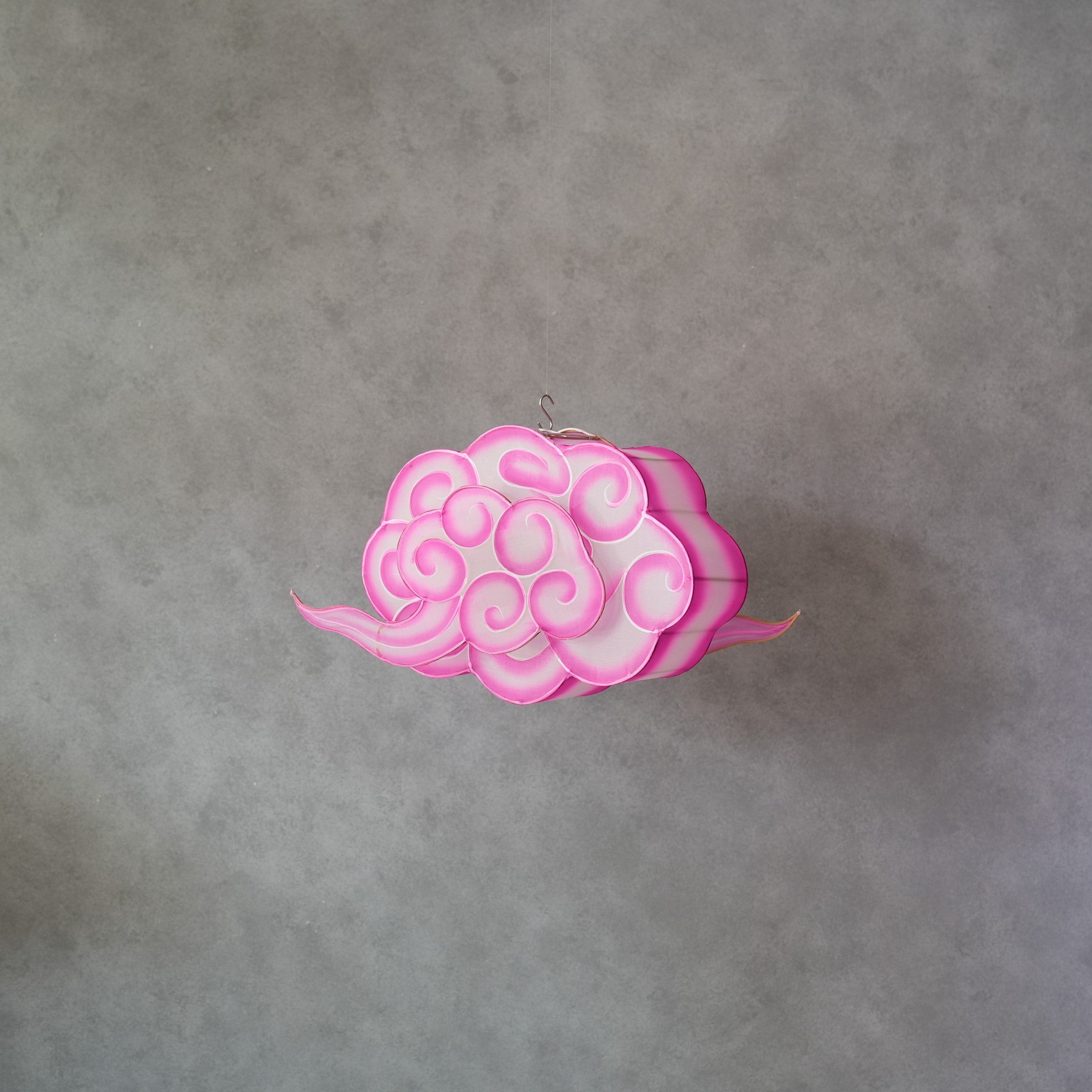 Bamboo Cloud Lantern　Pink