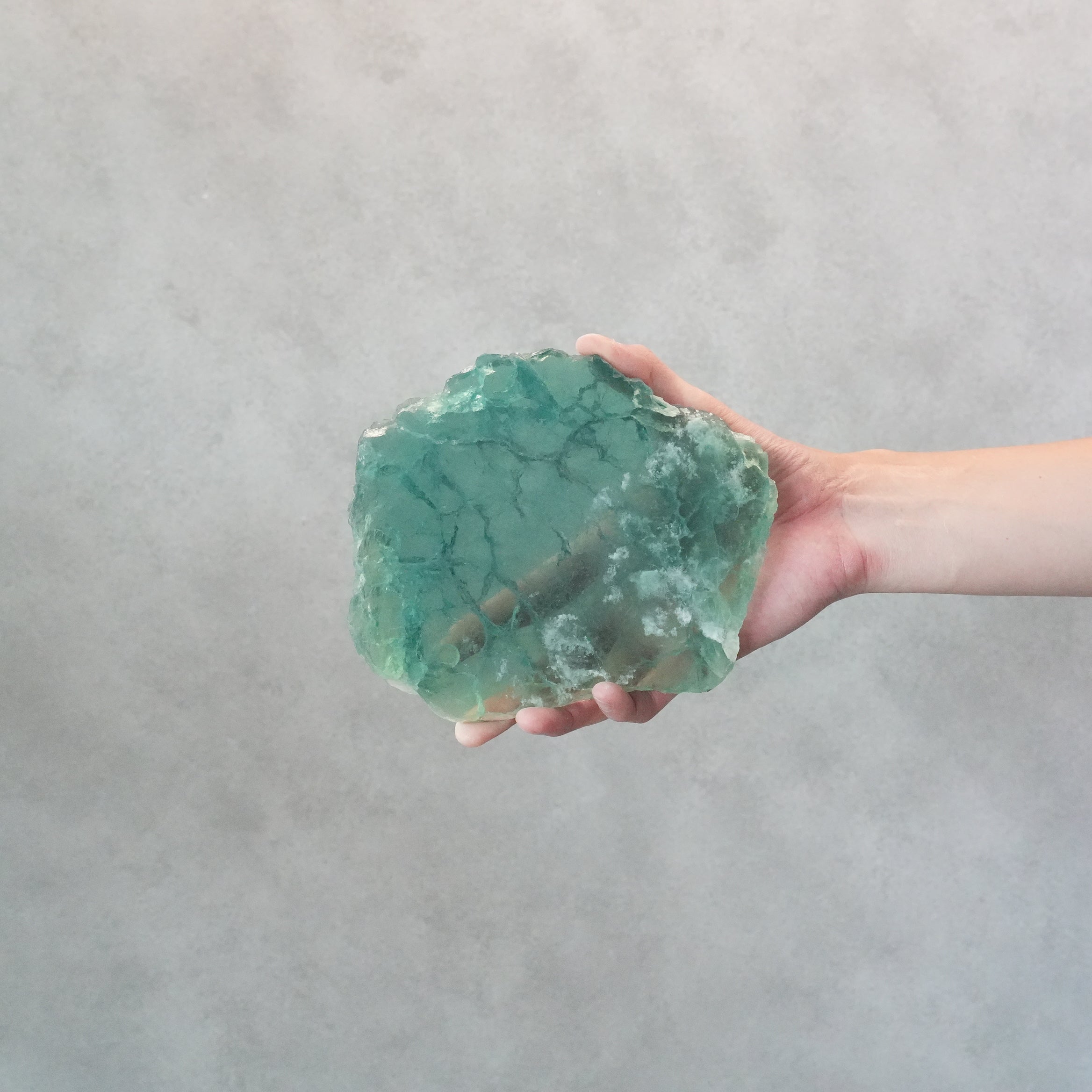 Crystal Plate　Fluorite