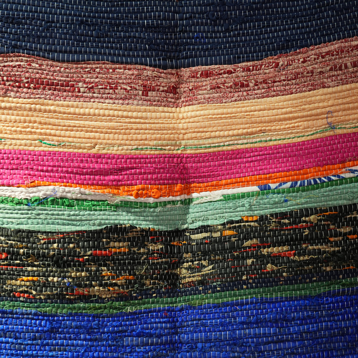 SCRAP FABRIC RUG A