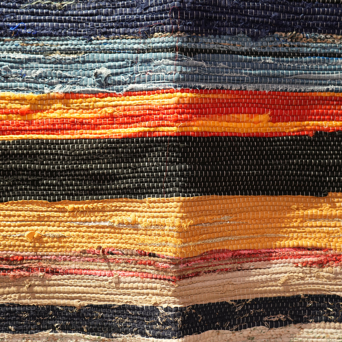 SCRAP FABRIC RUG A