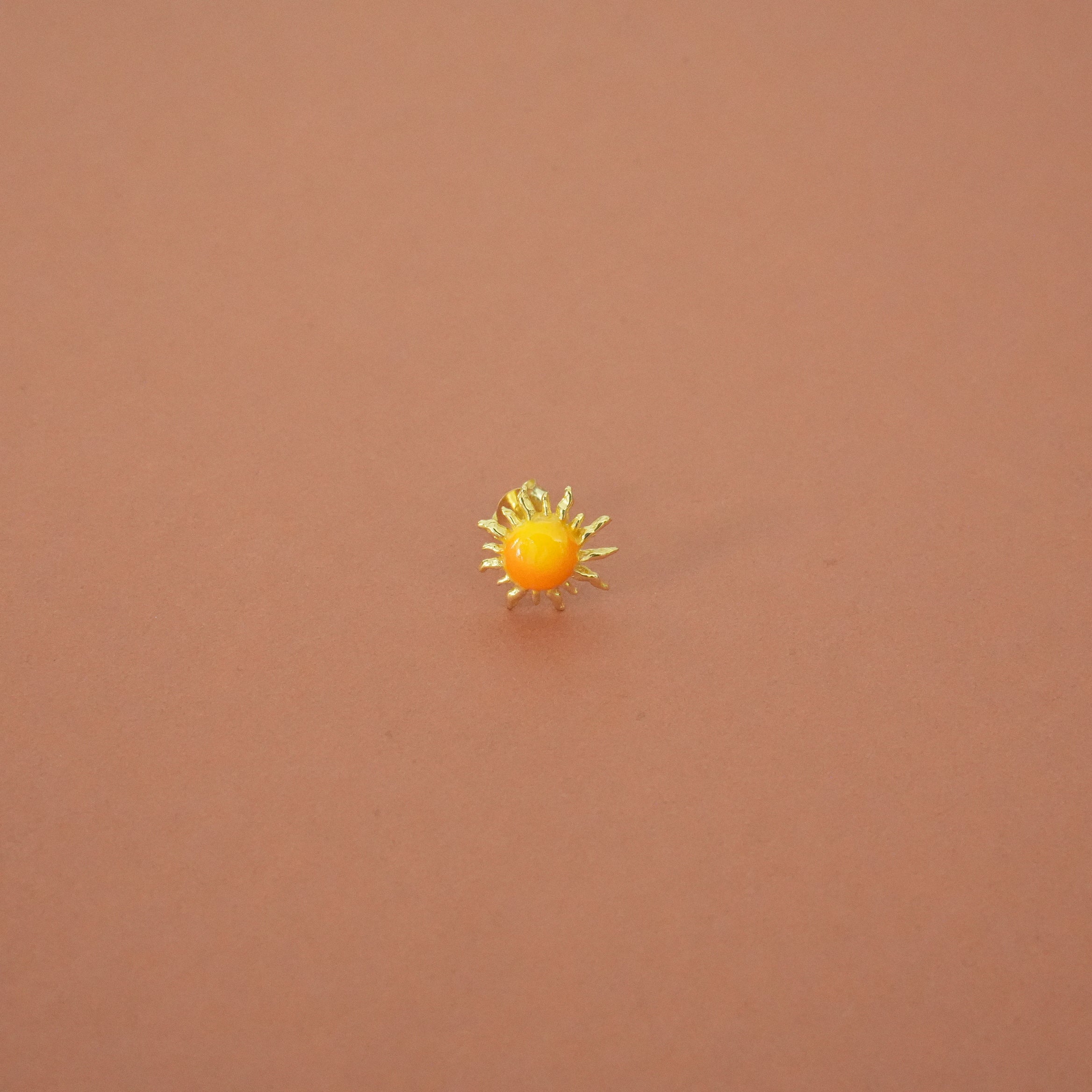 ENAMEL EARRING