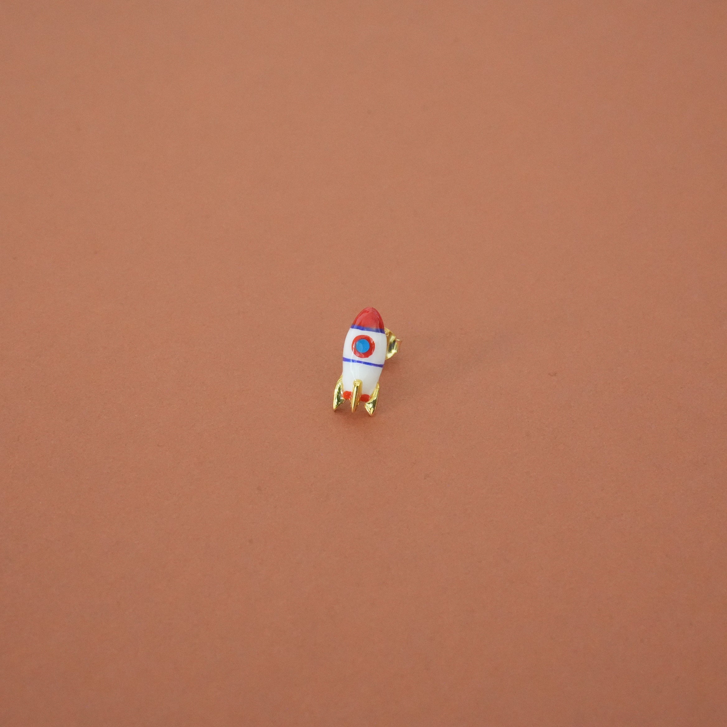 ENAMEL EARRING