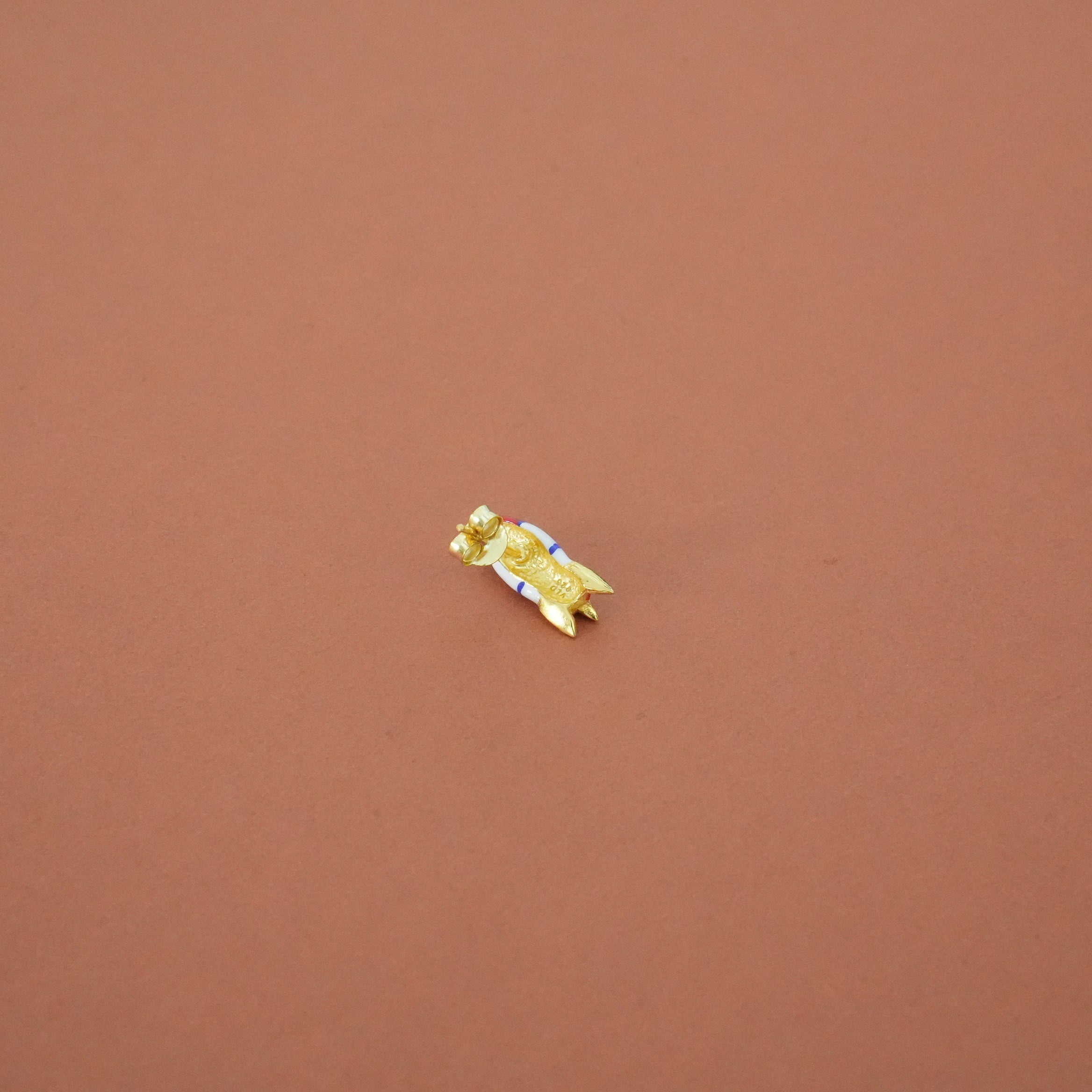 ENAMEL EARRING