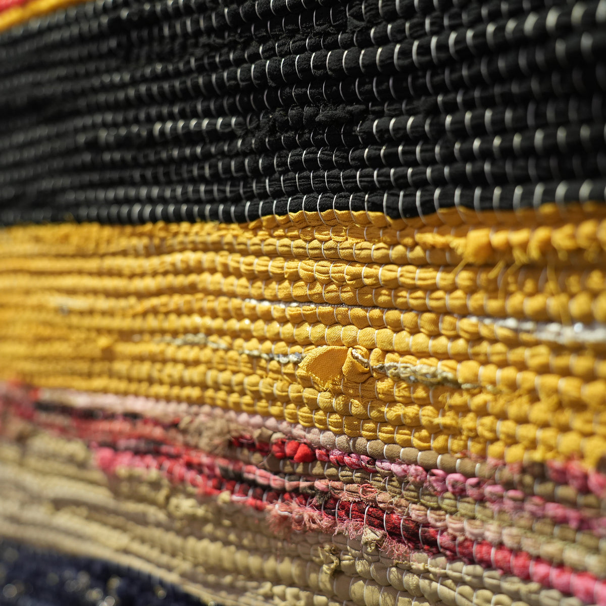 SCRAP FABRIC RUG A