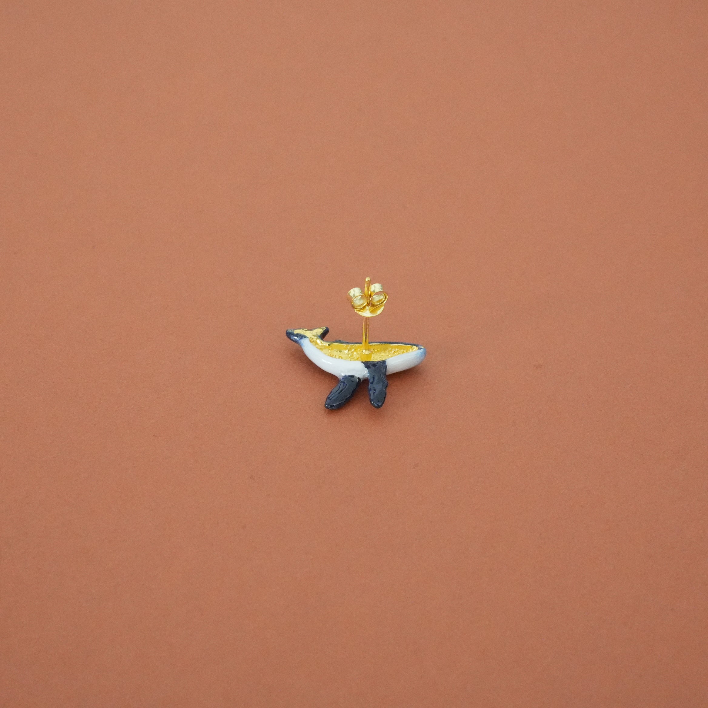 ENAMEL EARRING