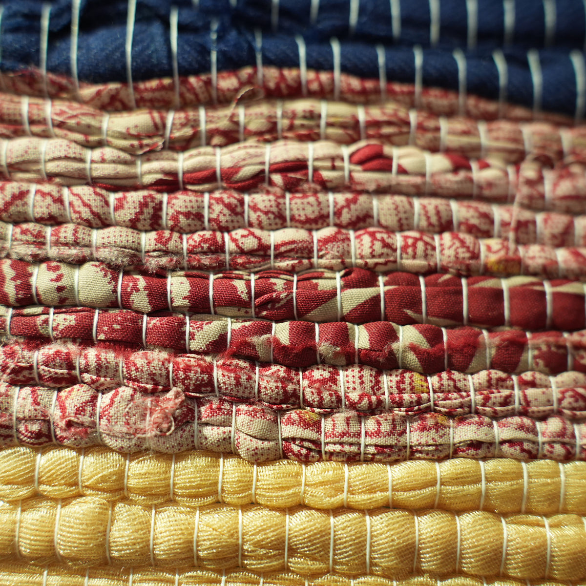 SCRAP FABRIC RUG A