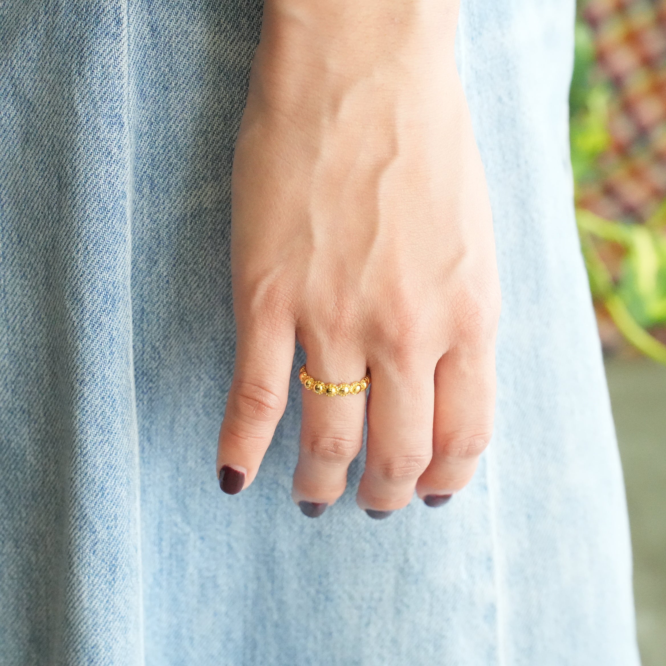 MOON LINE RING