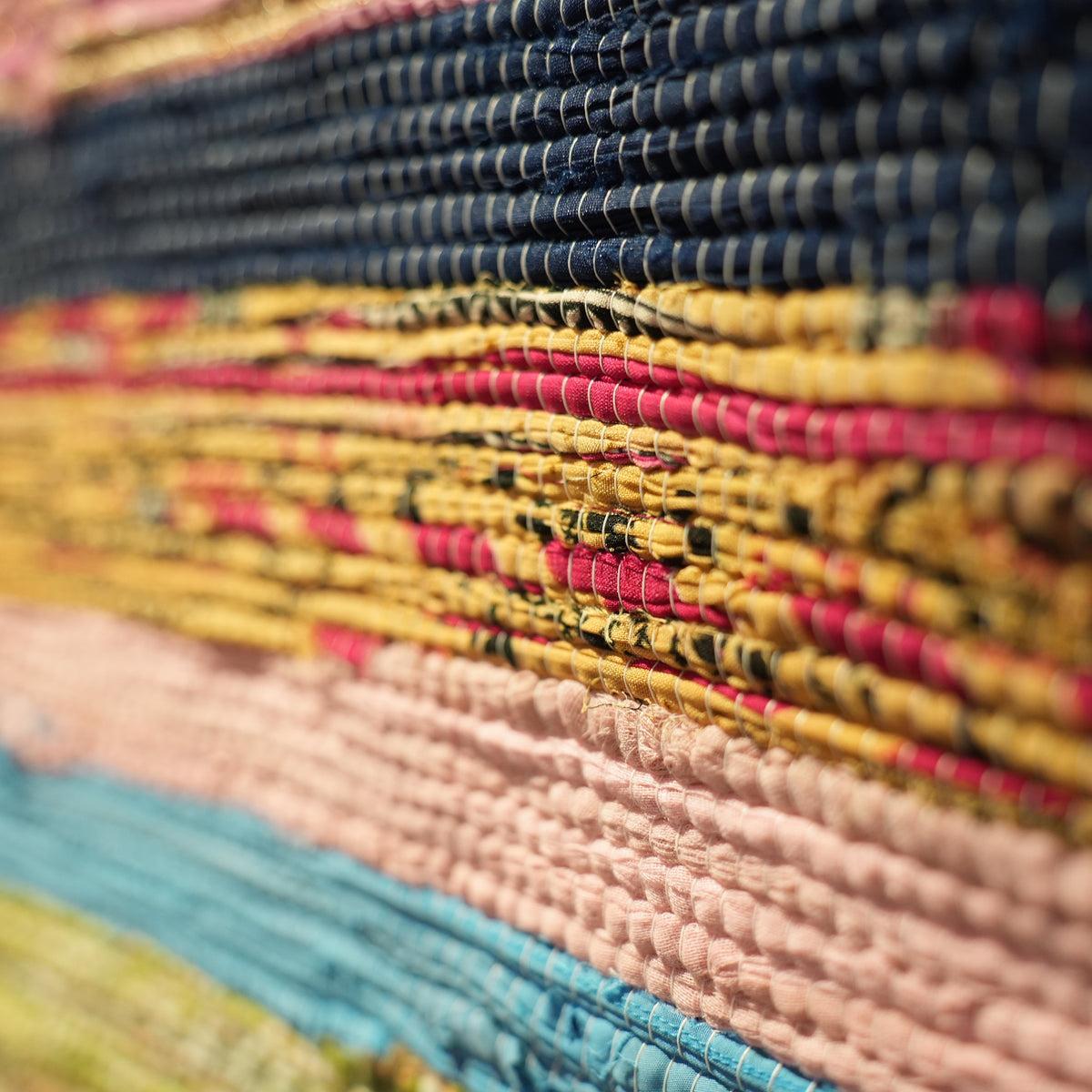 SCRAP FABRIC RUG B
