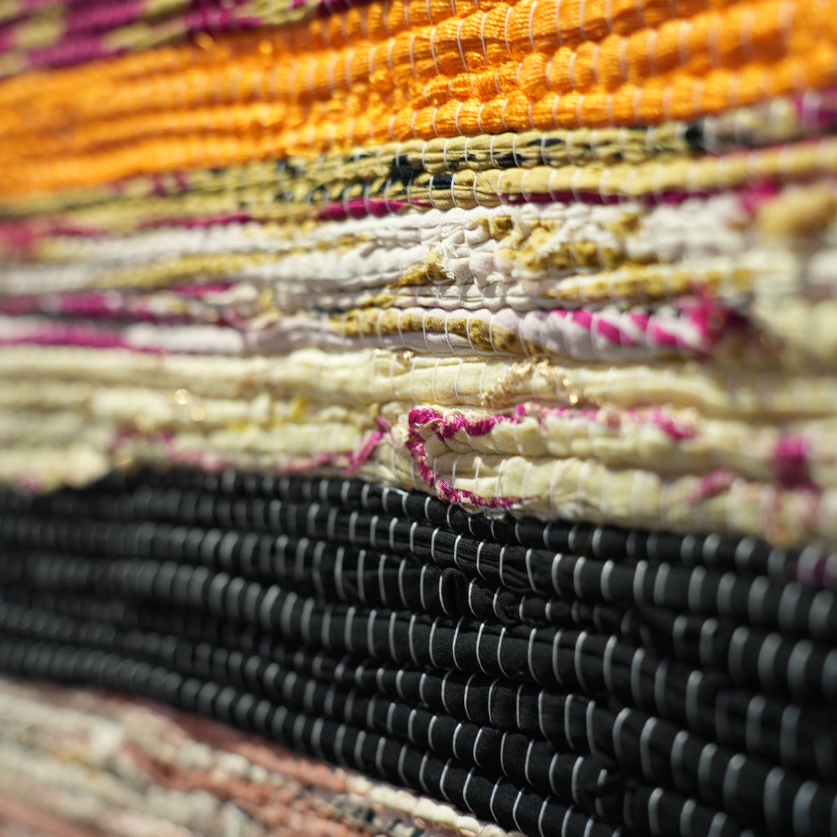 SCRAP FABRIC RUG B