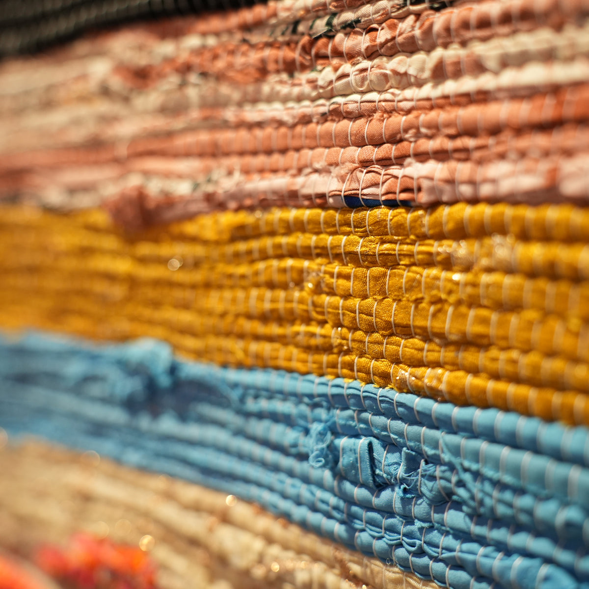 SCRAP FABRIC RUG B