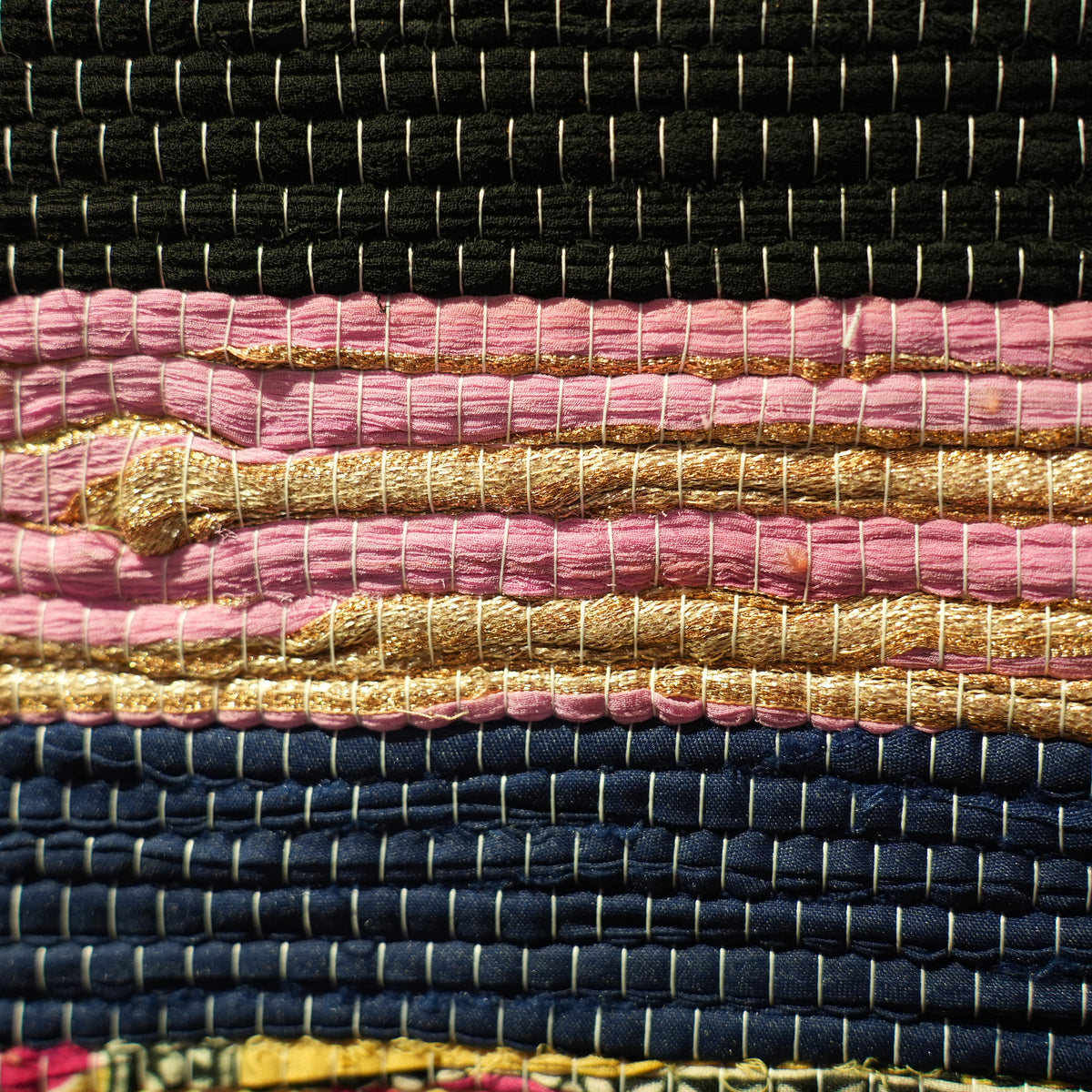 SCRAP FABRIC RUG B