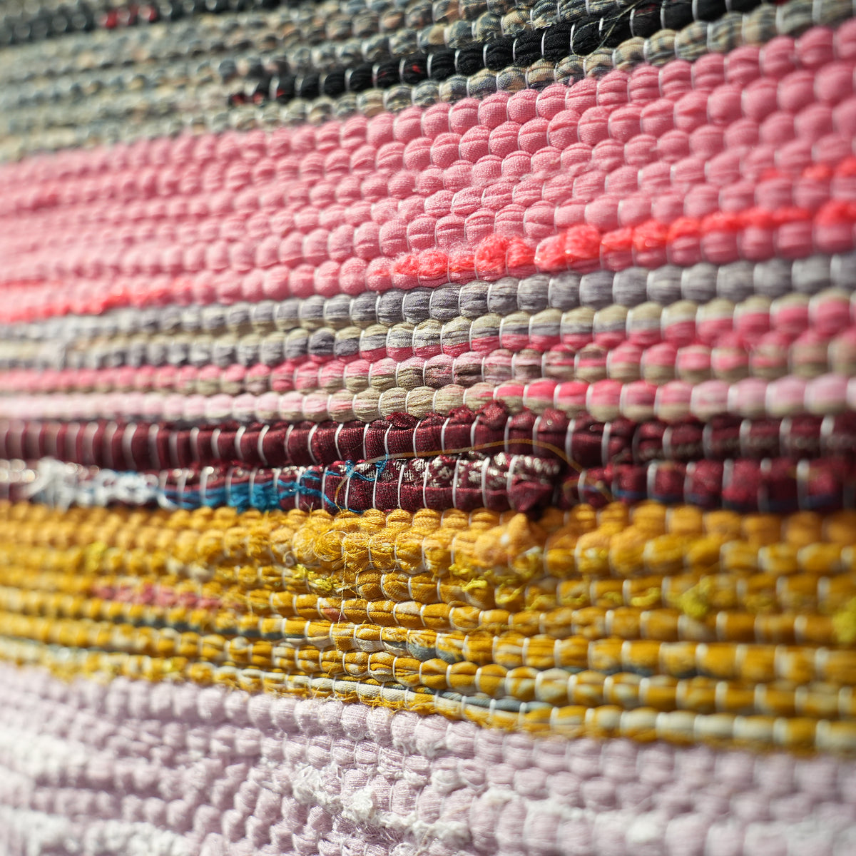 SCRAP FABRIC RUG C