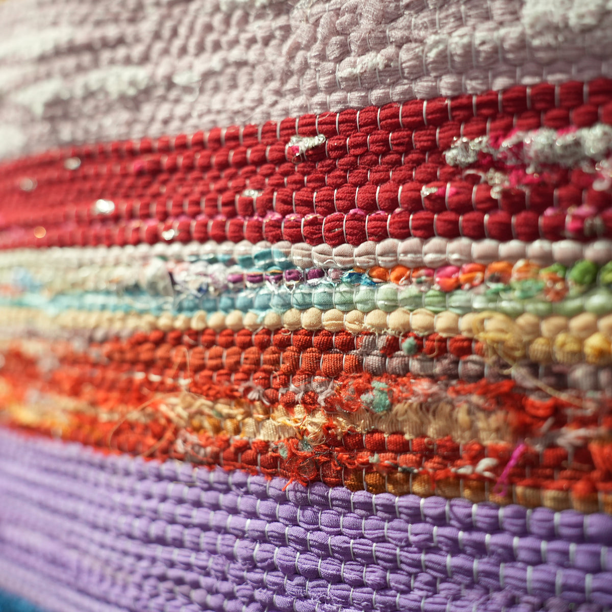 SCRAP FABRIC RUG C