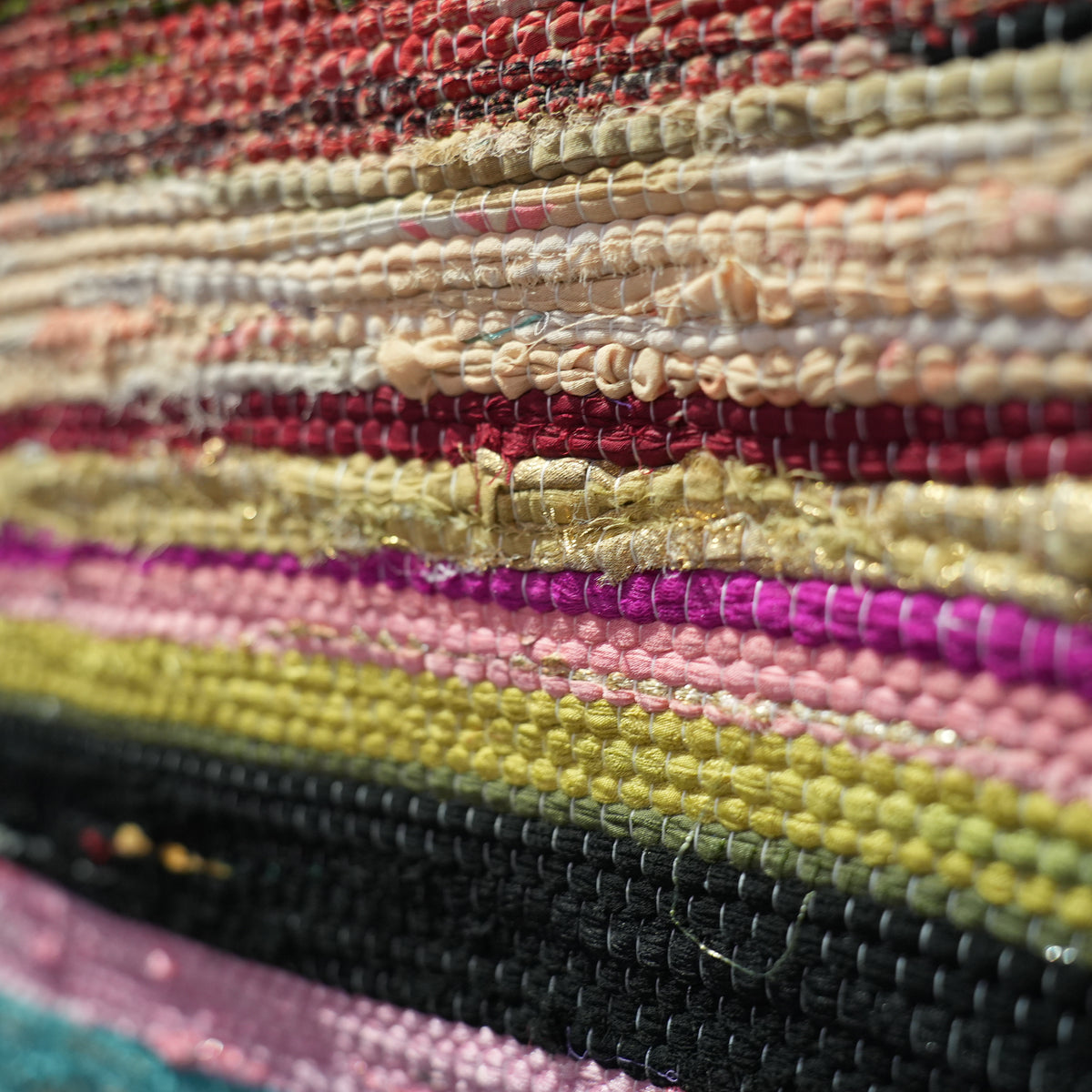 SCRAP FABRIC RUG C