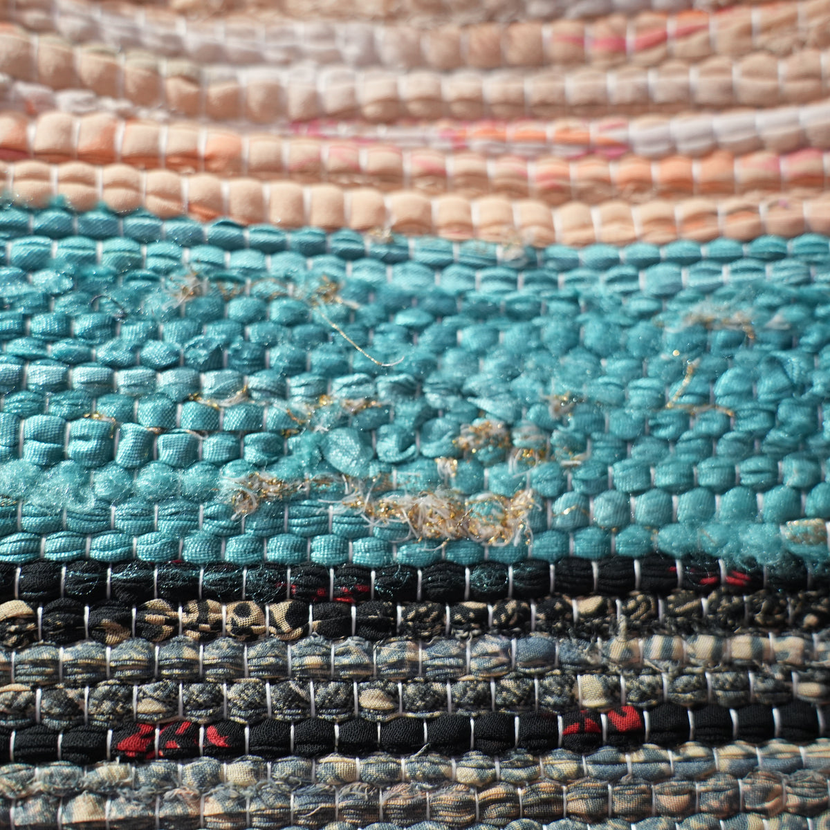 SCRAP FABRIC RUG C