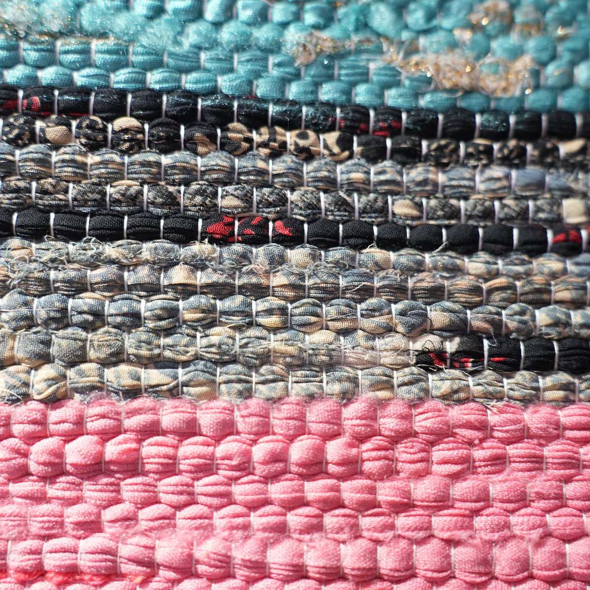 SCRAP FABRIC RUG C