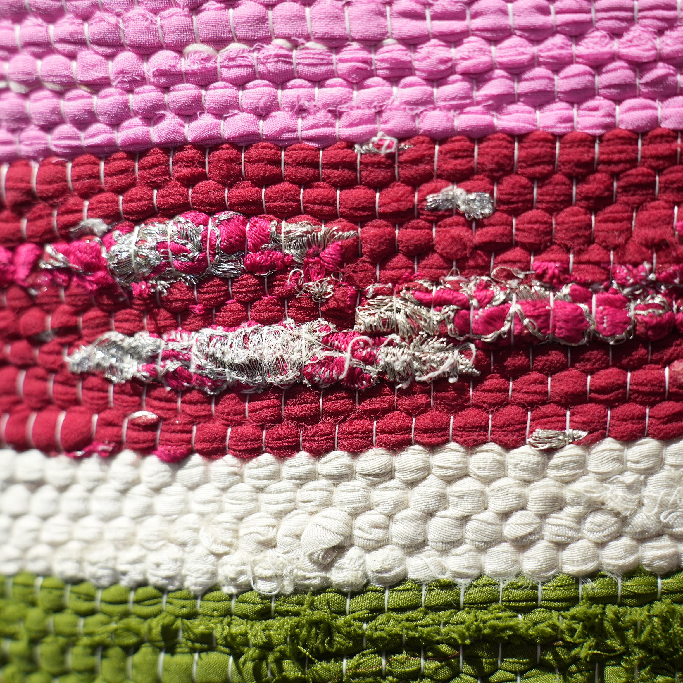 SCRAP FABRIC RUG C